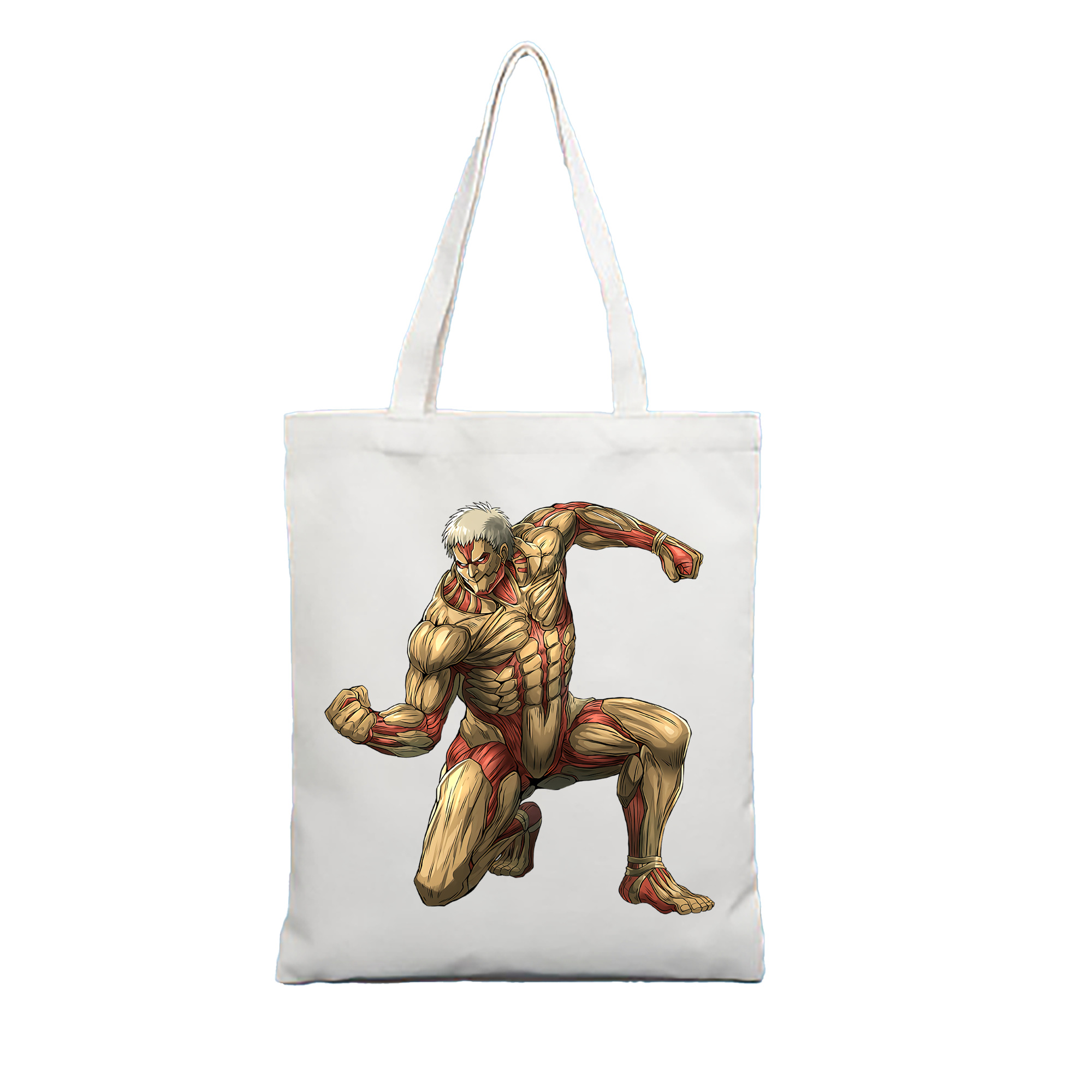 （画像用） 進撃の巨人 Attack on Titan 縦型キャンバス生地手提げバッグ　トートバッグ