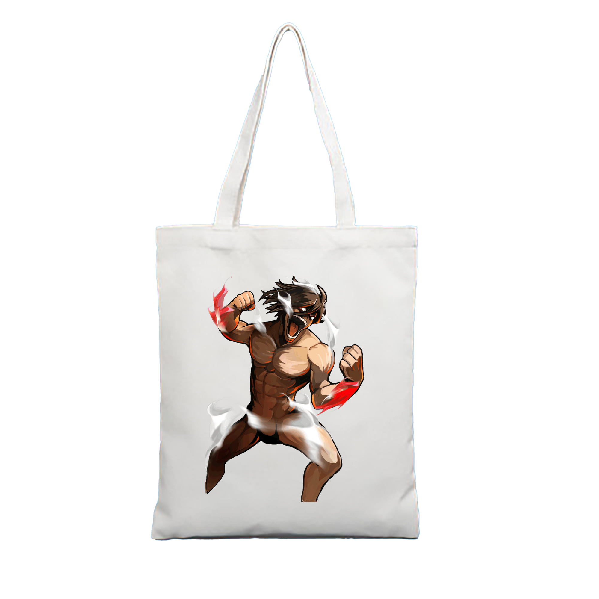 （画像用） 進撃の巨人 Attack on Titan 縦型キャンバス生地手提げバッグ　トートバッグ