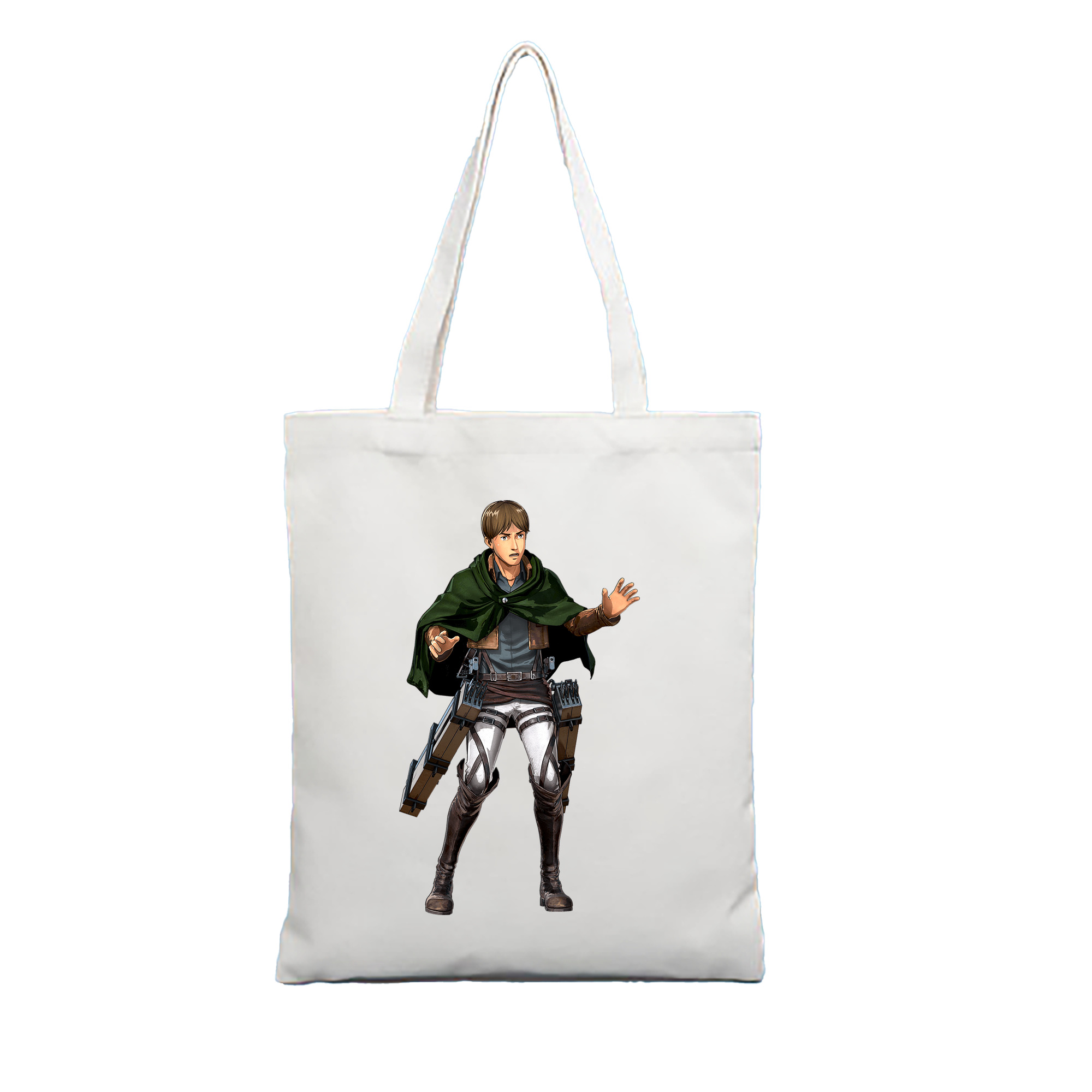 （画像用） 進撃の巨人 Attack on Titan 縦型キャンバス生地手提げバッグ　トートバッグ