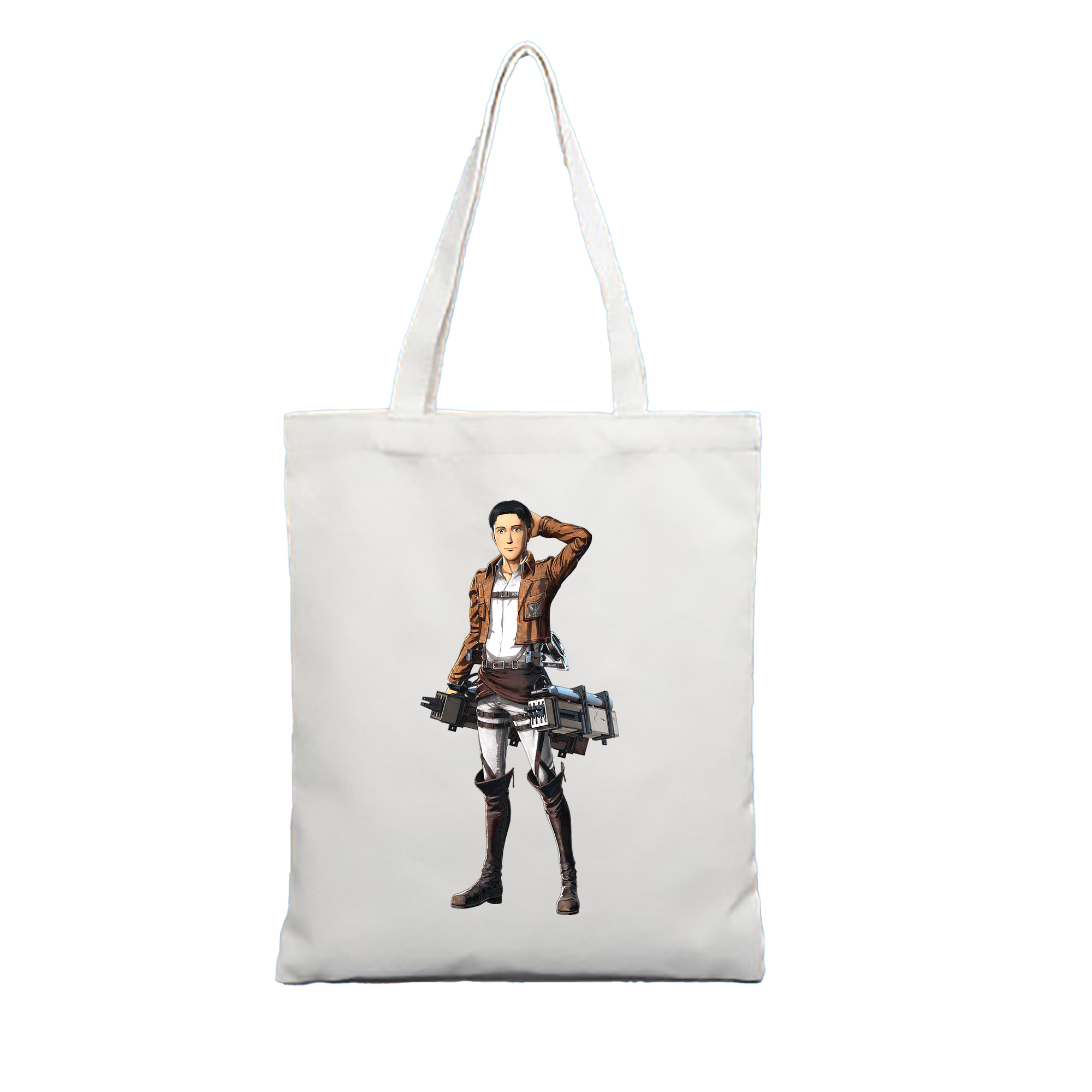 （画像用） 進撃の巨人 Attack on Titan 縦型キャンバス生地手提げバッグ　トートバッグ