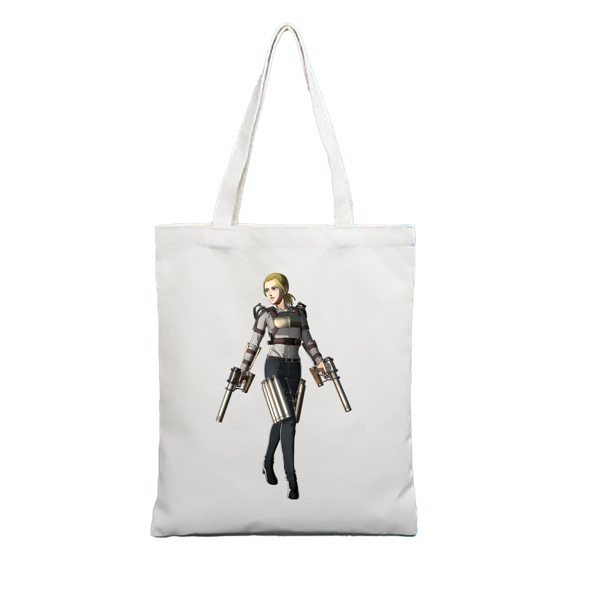 （画像用） 進撃の巨人 Attack on Titan 縦型キャンバス生地手提げバッグ　トートバッグ