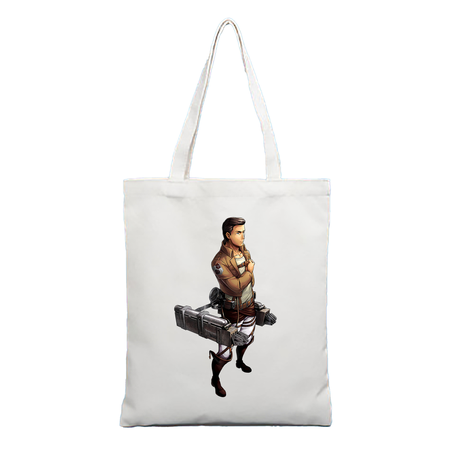 （画像用） 進撃の巨人 Attack on Titan 縦型キャンバス生地手提げバッグ　トートバッグ