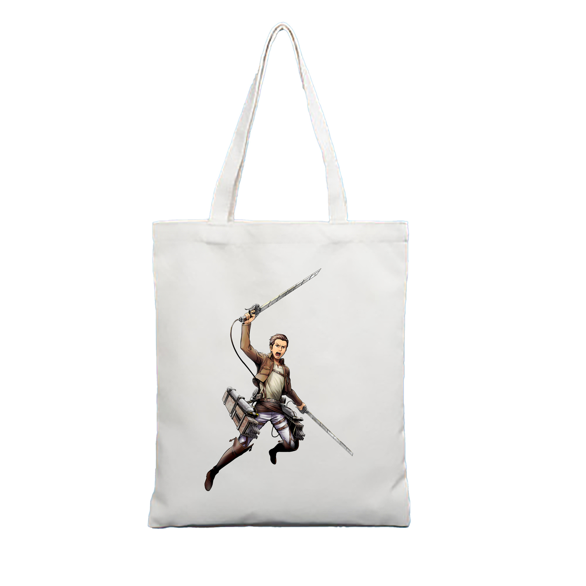（画像用） 進撃の巨人 Attack on Titan 縦型キャンバス生地手提げバッグ　トートバッグ