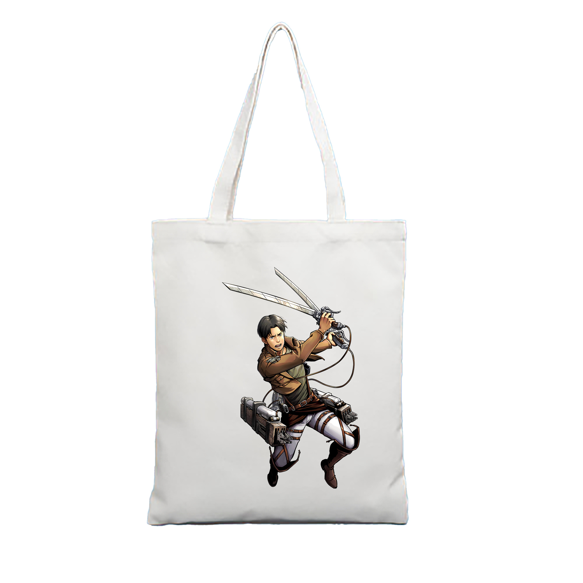 （画像用） 進撃の巨人 Attack on Titan 縦型キャンバス生地手提げバッグ　トートバッグ