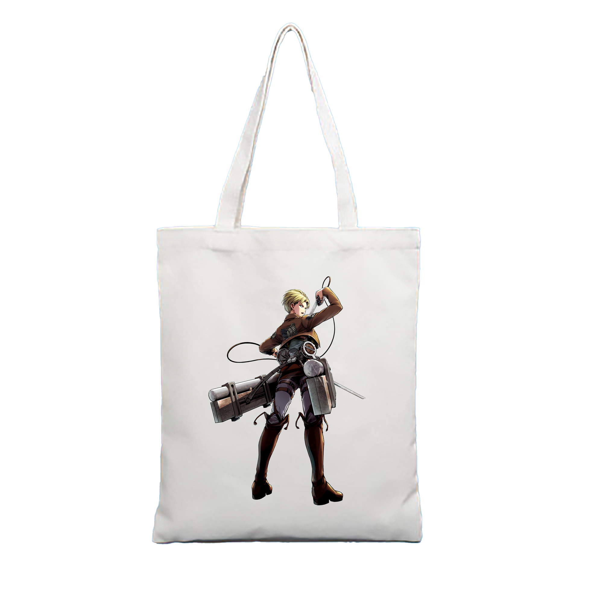 （画像用） 進撃の巨人 Attack on Titan 縦型キャンバス生地手提げバッグ　トートバッグ
