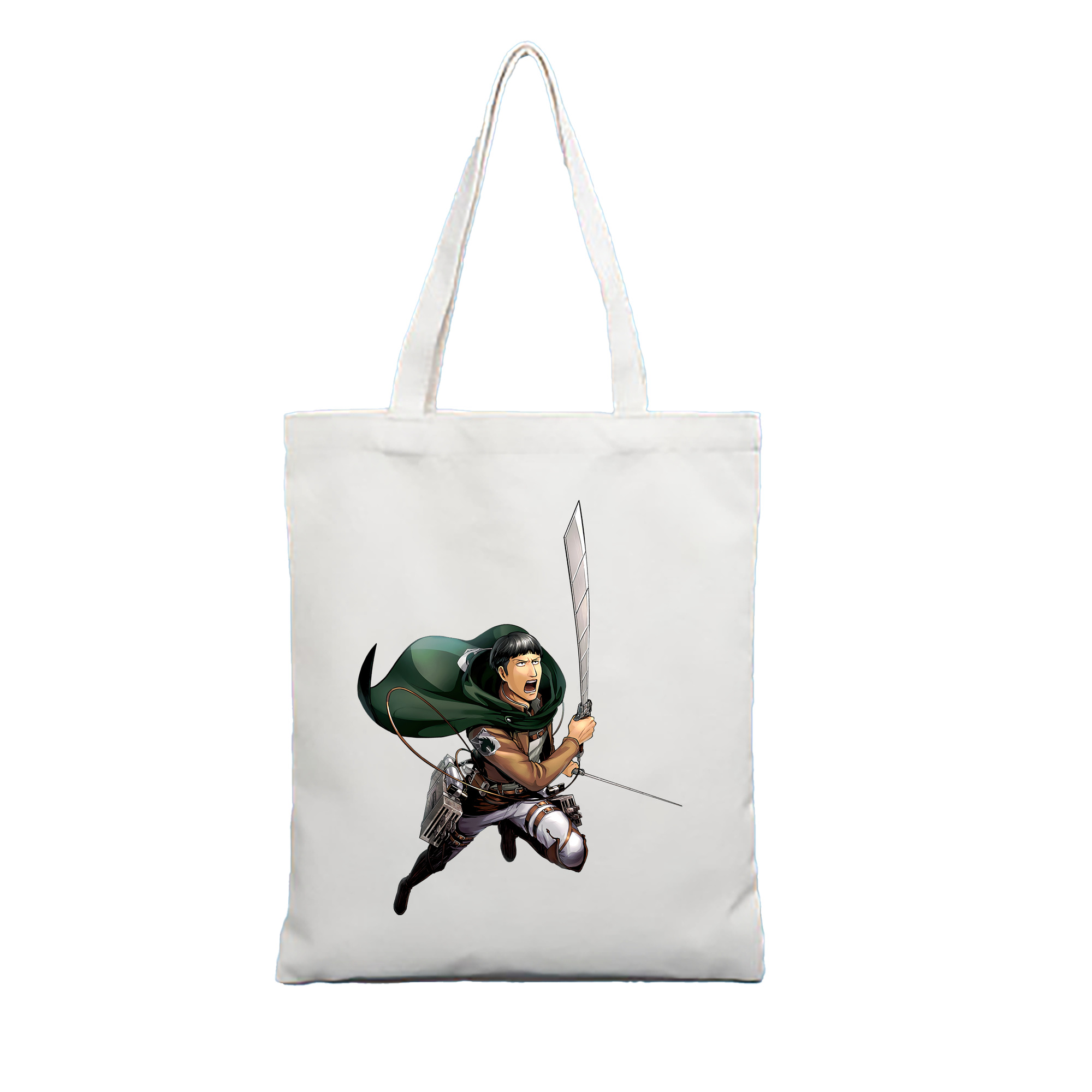 （画像用） 進撃の巨人 Attack on Titan 縦型キャンバス生地手提げバッグ　トートバッグ