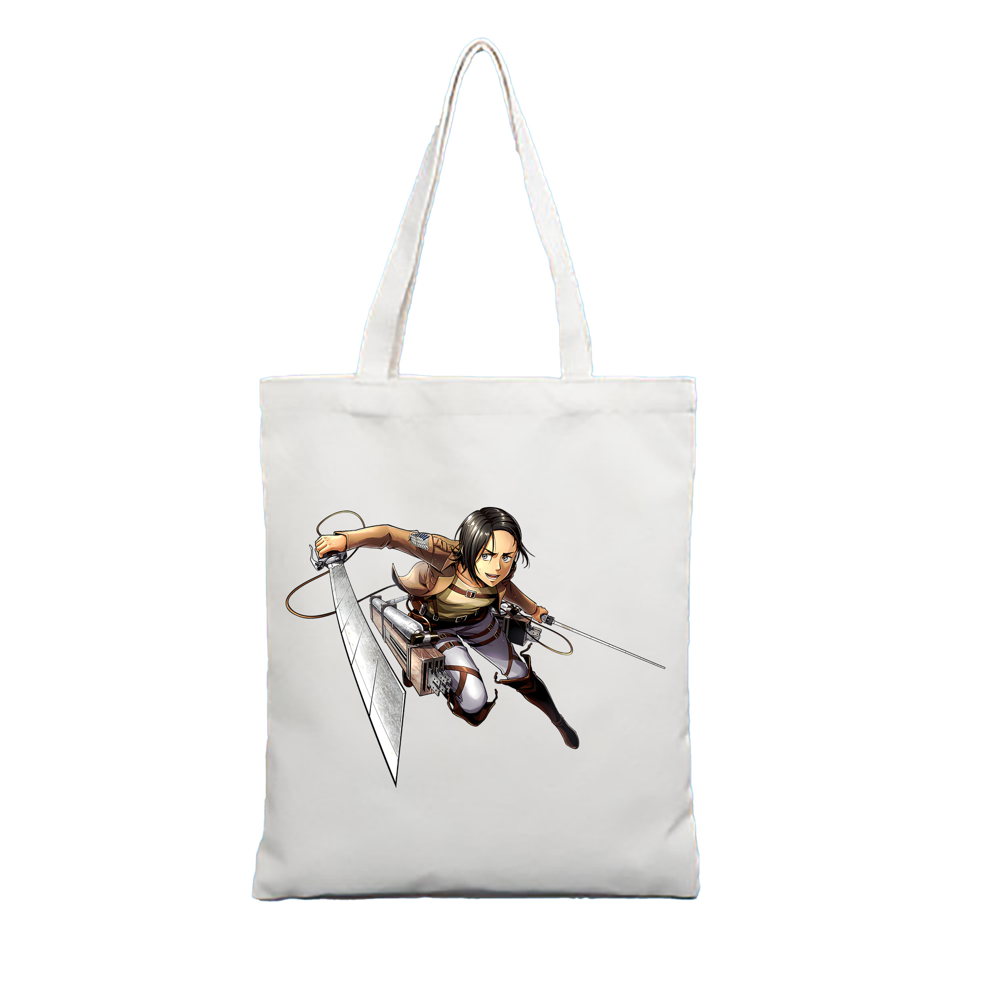 （画像用） 進撃の巨人 Attack on Titan 縦型キャンバス生地手提げバッグ　トートバッグ