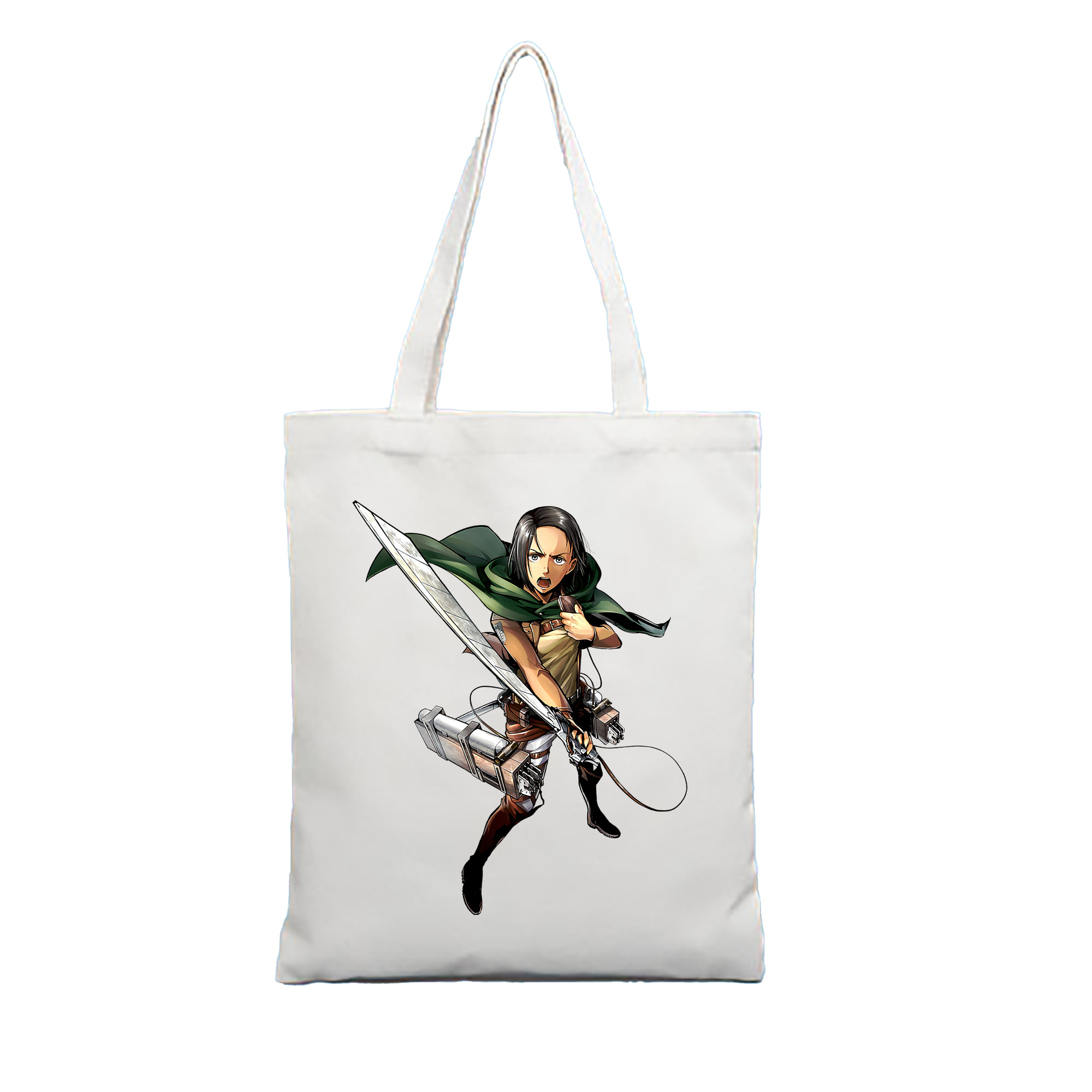 （画像用） 進撃の巨人 Attack on Titan 縦型キャンバス生地手提げバッグ　トートバッグ