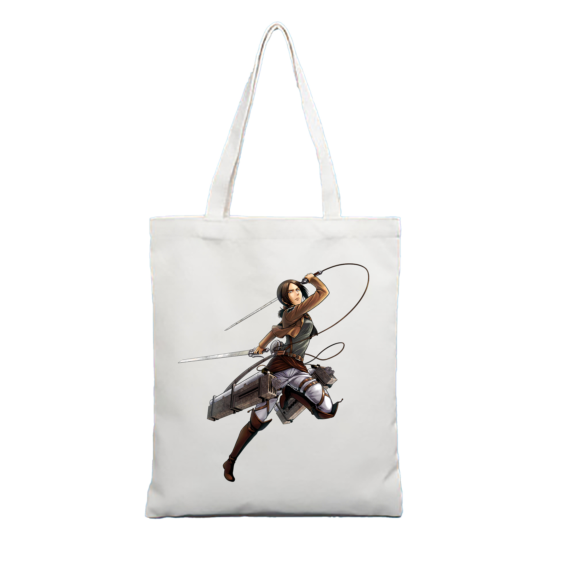 （画像用） 進撃の巨人 Attack on Titan 縦型キャンバス生地手提げバッグ　トートバッグ