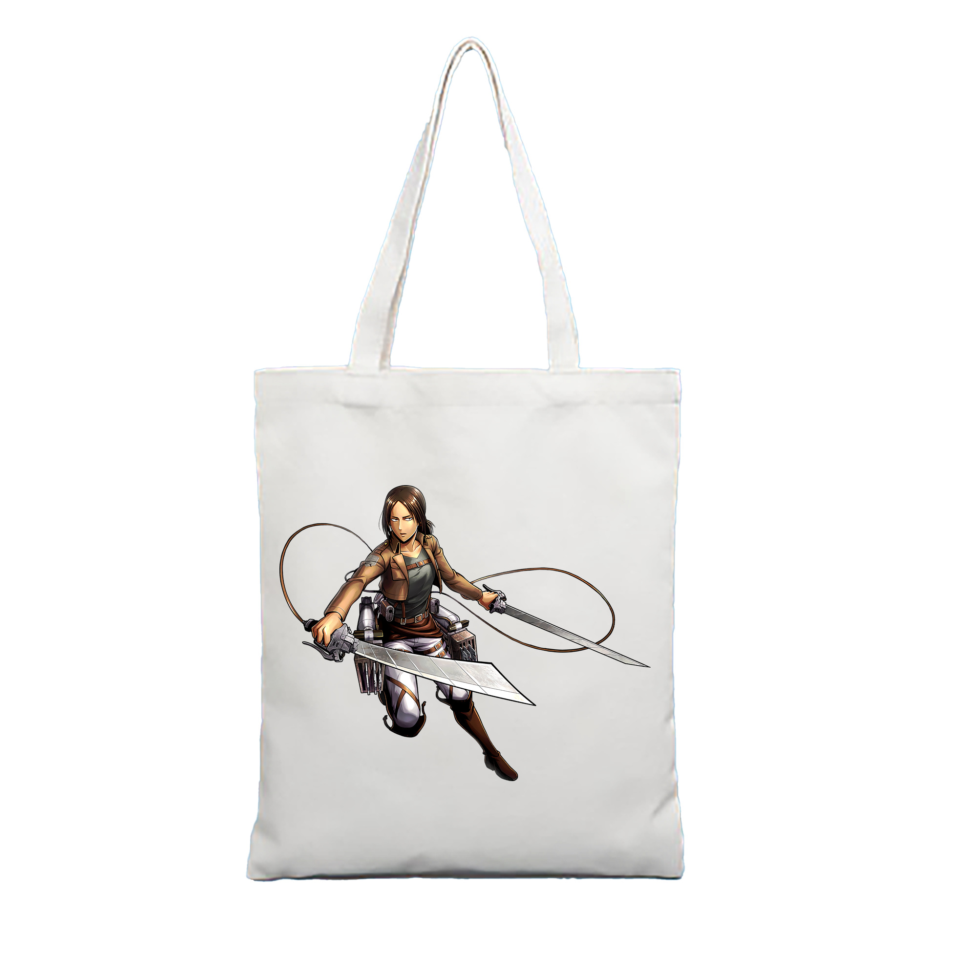 （画像用） 進撃の巨人 Attack on Titan 縦型キャンバス生地手提げバッグ　トートバッグ