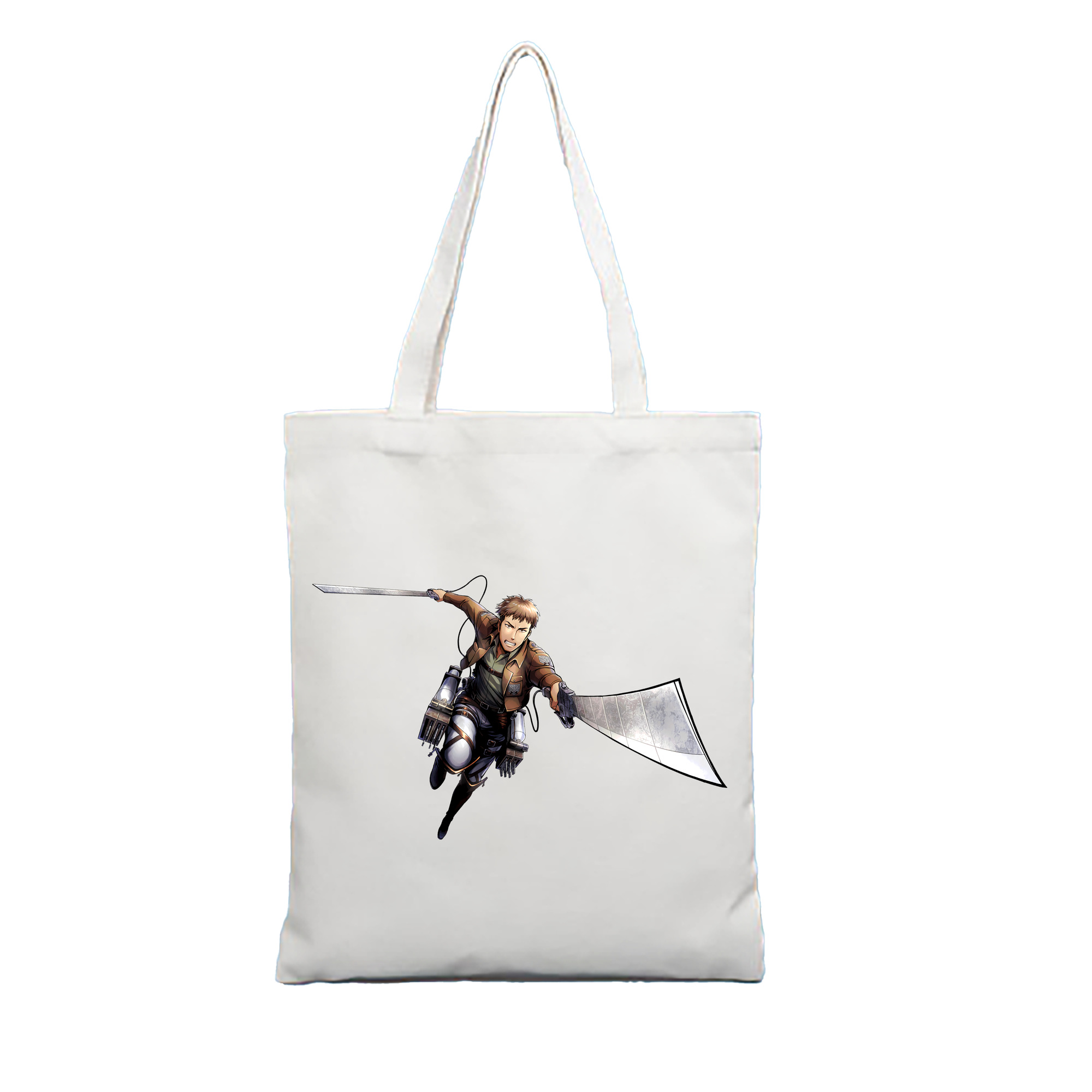（画像用） 進撃の巨人 Attack on Titan 縦型キャンバス生地手提げバッグ　トートバッグ
