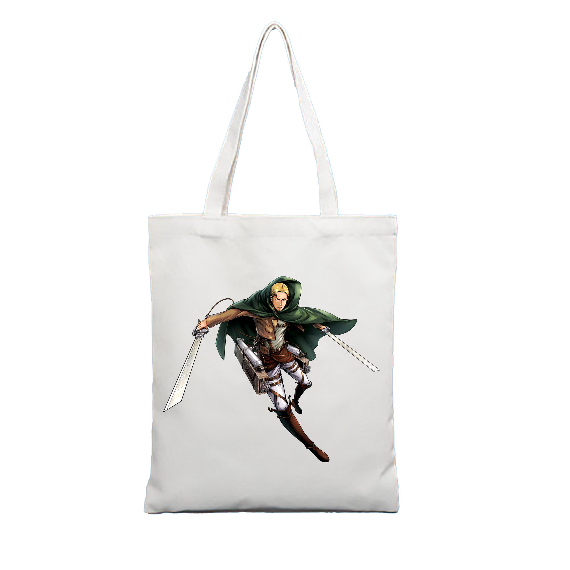 （画像用） 進撃の巨人 Attack on Titan 縦型キャンバス生地手提げバッグ　トートバッグ