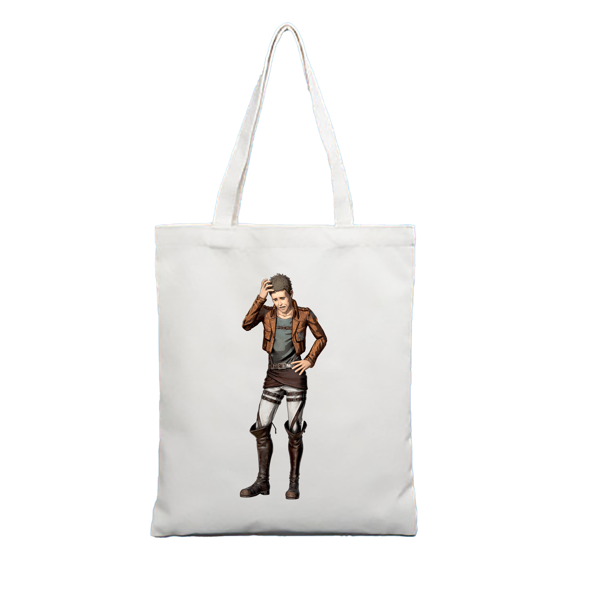 （画像用） 進撃の巨人 Attack on Titan 縦型キャンバス生地手提げバッグ　トートバッグ