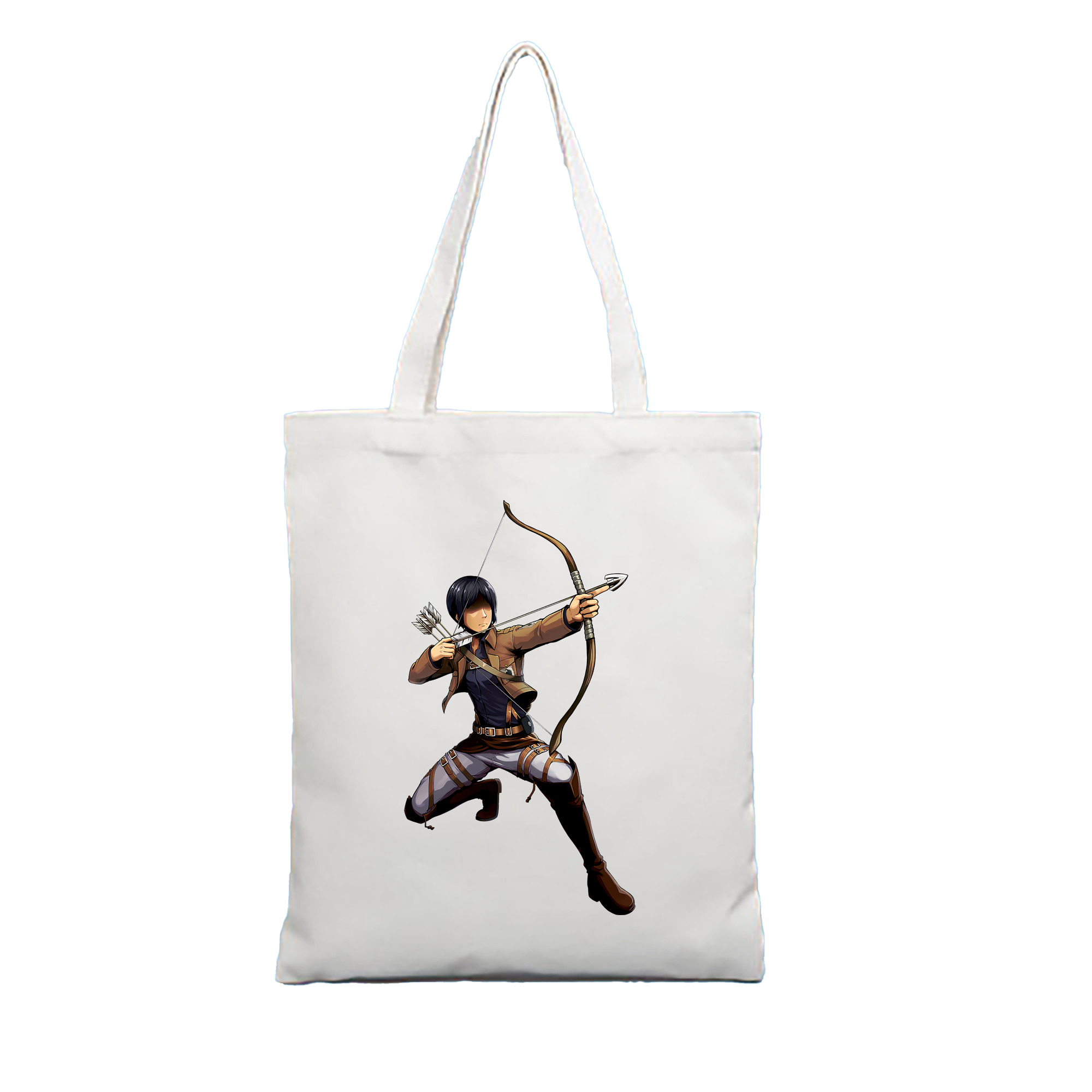 （画像用） 進撃の巨人 Attack on Titan 縦型キャンバス生地手提げバッグ　トートバッグ