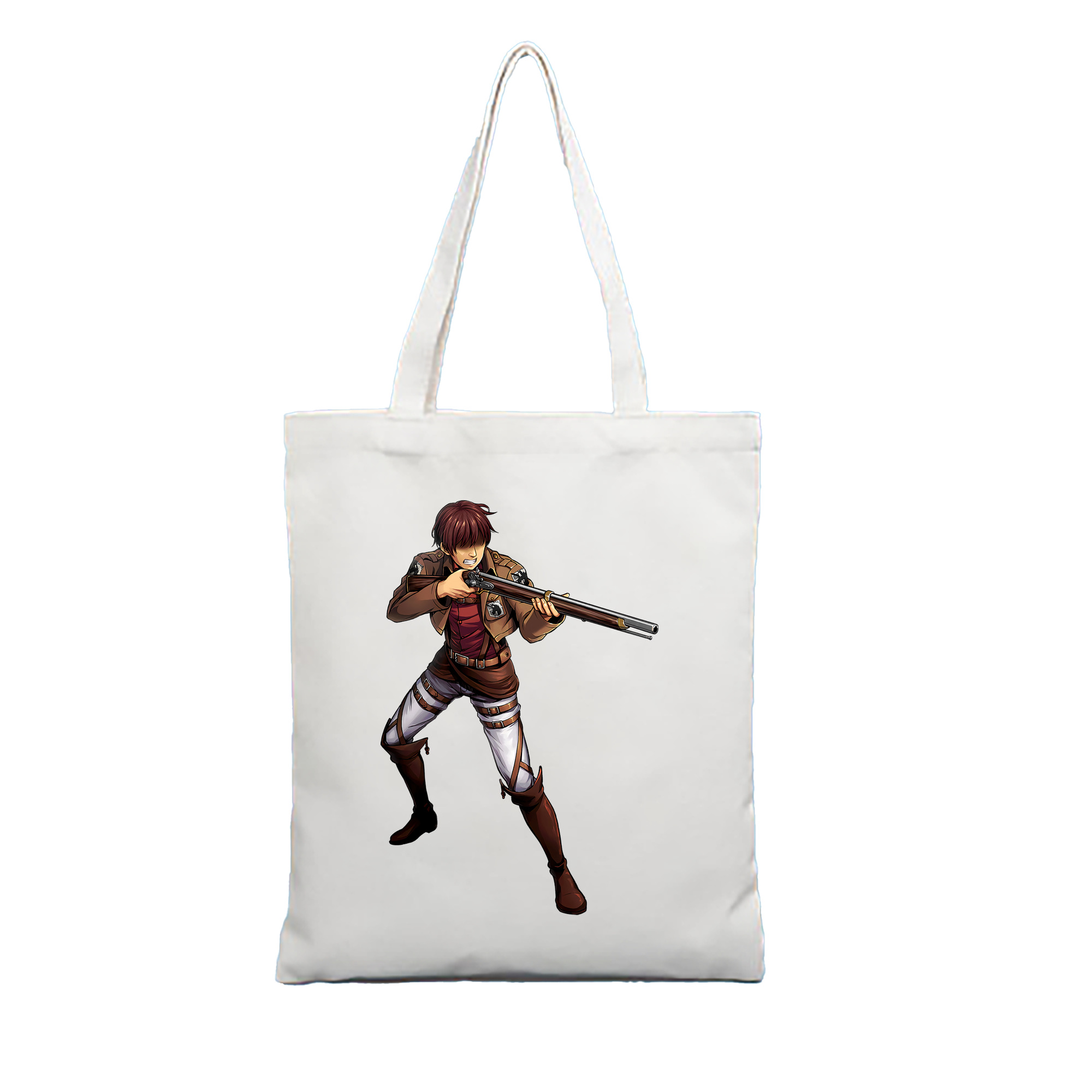 （画像用） 進撃の巨人 Attack on Titan 縦型キャンバス生地手提げバッグ　トートバッグ
