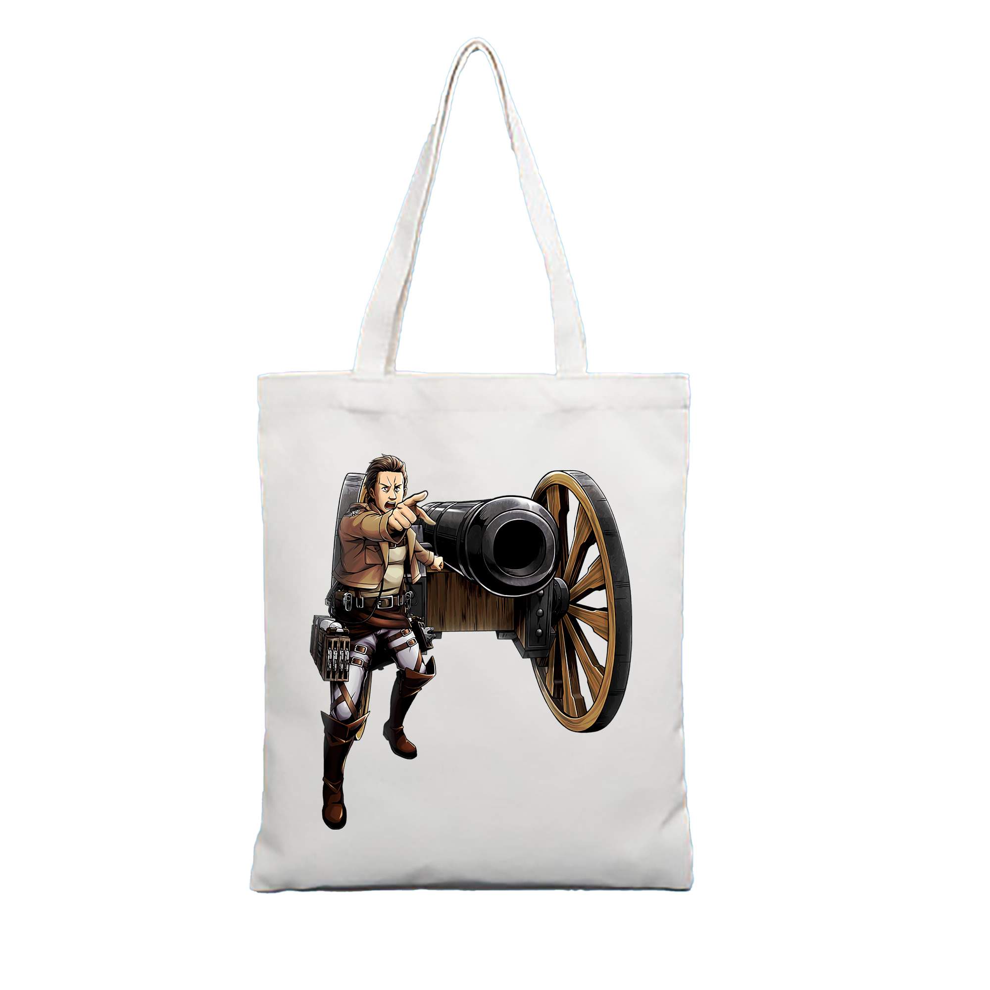 （画像用） 進撃の巨人 Attack on Titan 縦型キャンバス生地手提げバッグ　トートバッグ