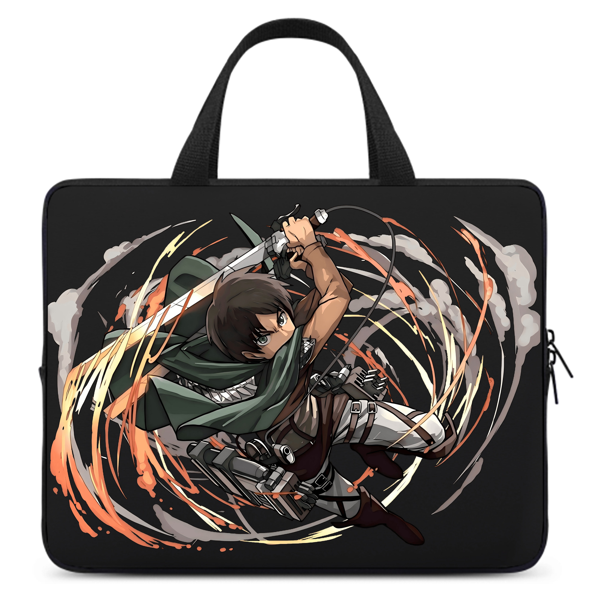 （画像用） 進撃の巨人 エレン･イェーガー Attack on Titan Eren Jäger 手提げノートパソコンバッグ