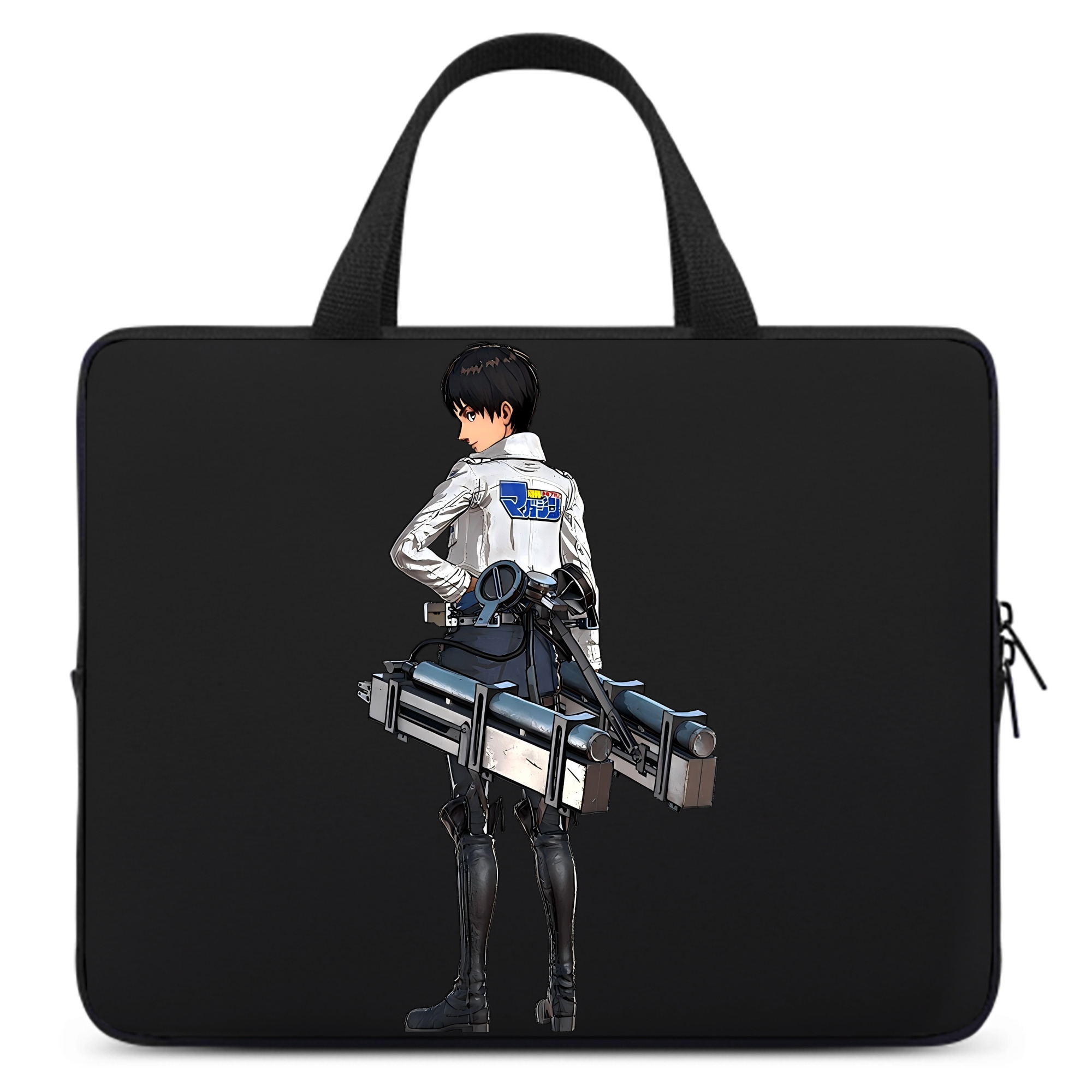 （画像用） 進撃の巨人 エレン･イェーガー Attack on Titan Eren Jäger 手提げノートパソコンバッグ