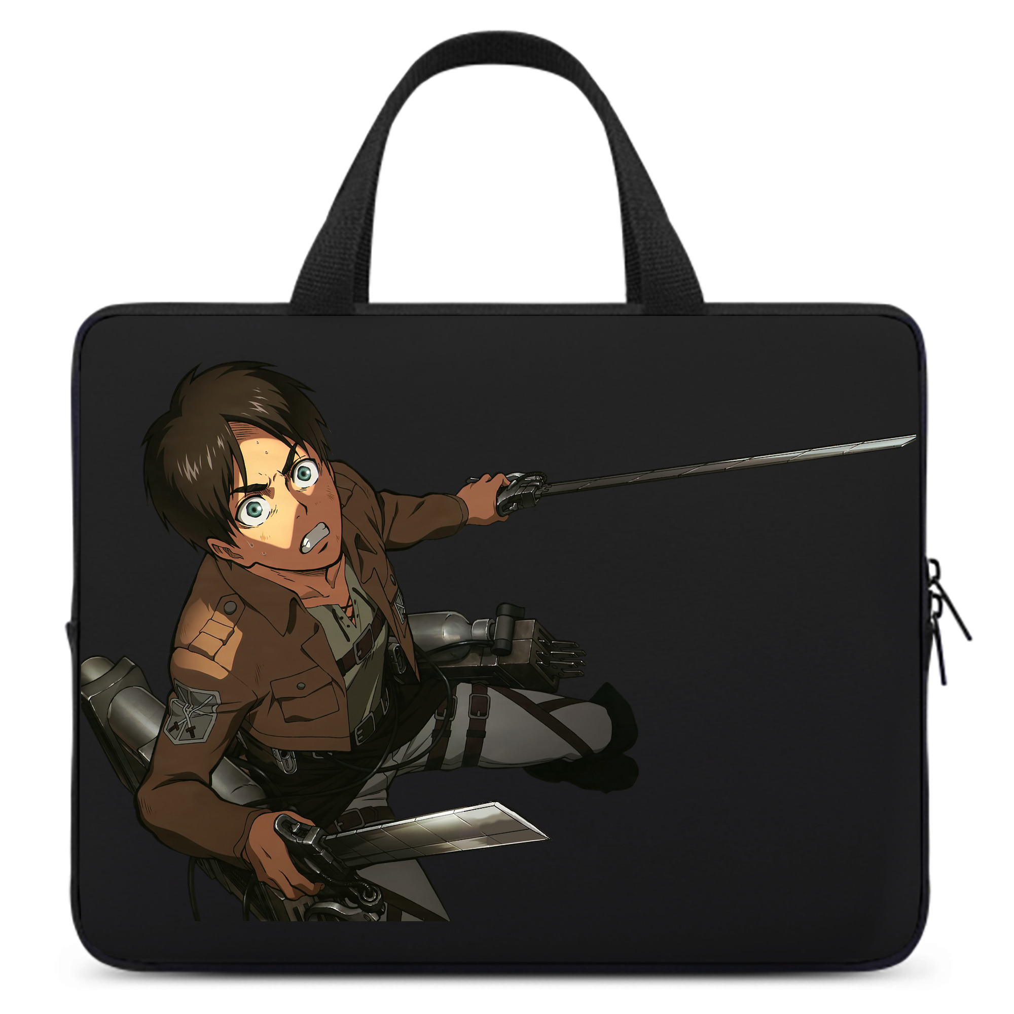 （画像用） 進撃の巨人 エレン･イェーガー Attack on Titan Eren Jäger 手提げノートパソコンバッグ
