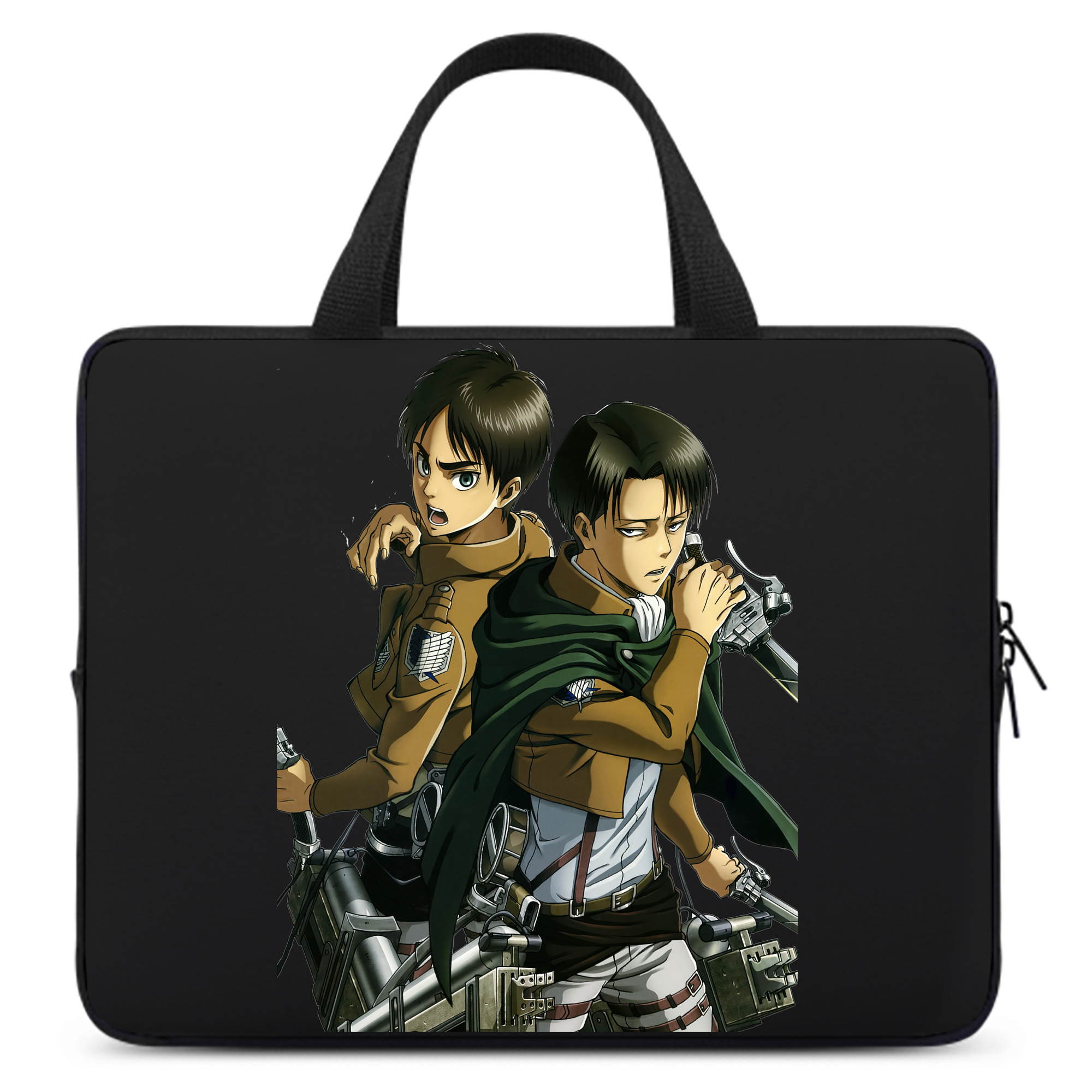 （画像用） 進撃の巨人 リヴァイ·アッカーマン Attack on Titan Levi Ackerman 手提げノートパソコンバッグ