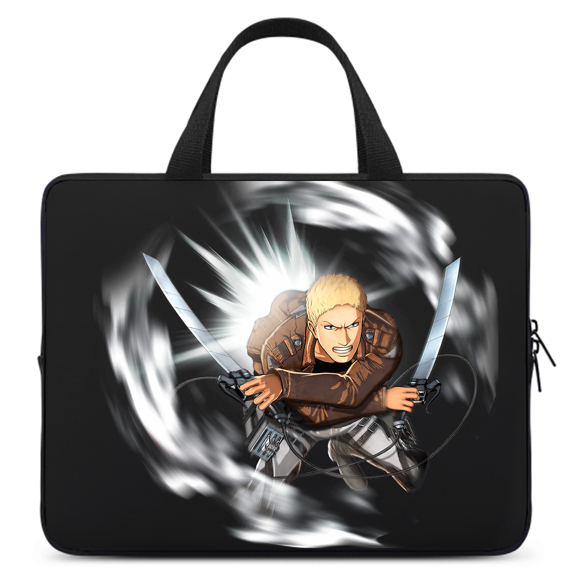 （画像用） 進撃の巨人 ライナー・ブラウン Attack on Titan Reiner Braun 手提げノートパソコンバッグ