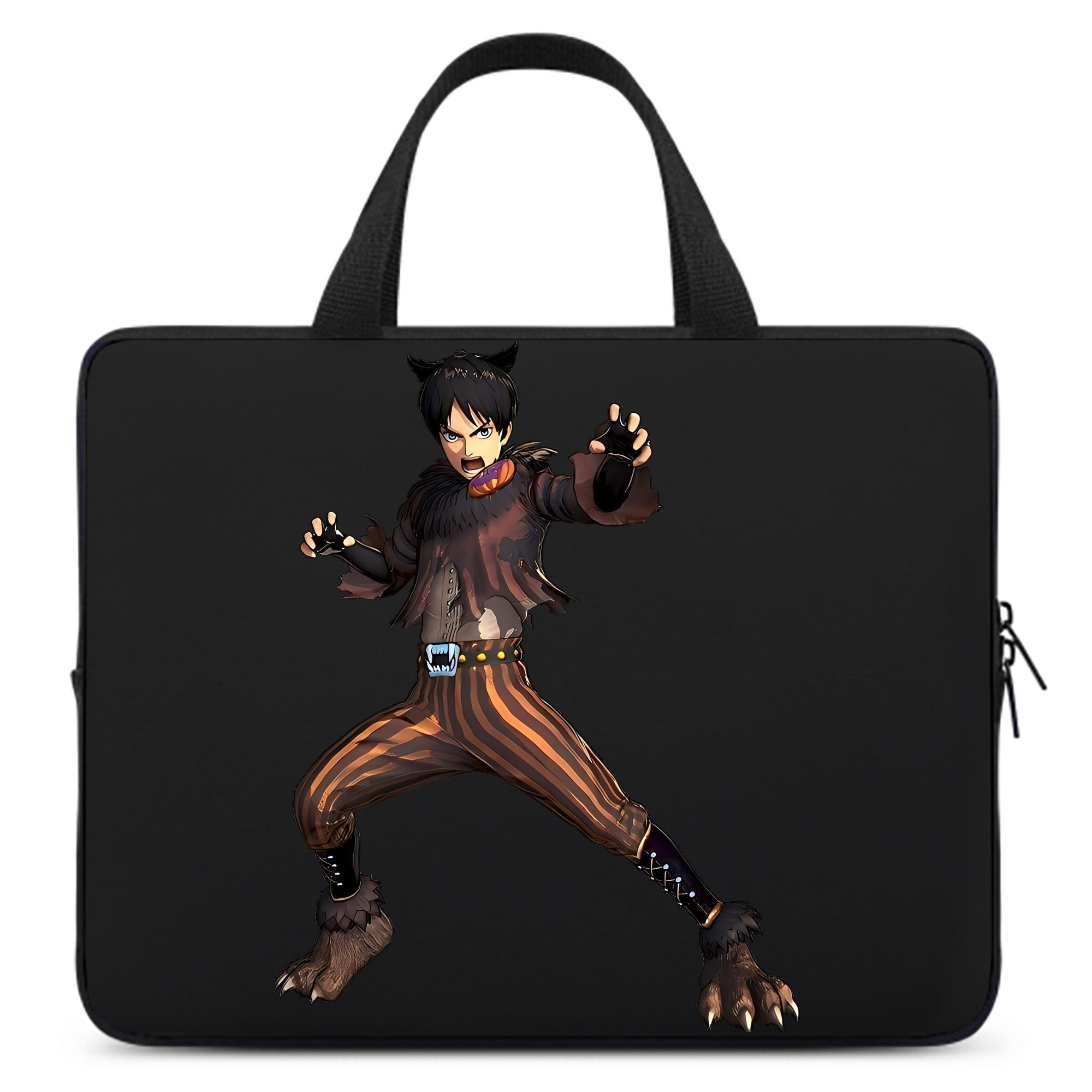 （画像用） 進撃の巨人 エレン･イェーガー Attack on Titan Eren Jäger 手提げノートパソコンバッグ