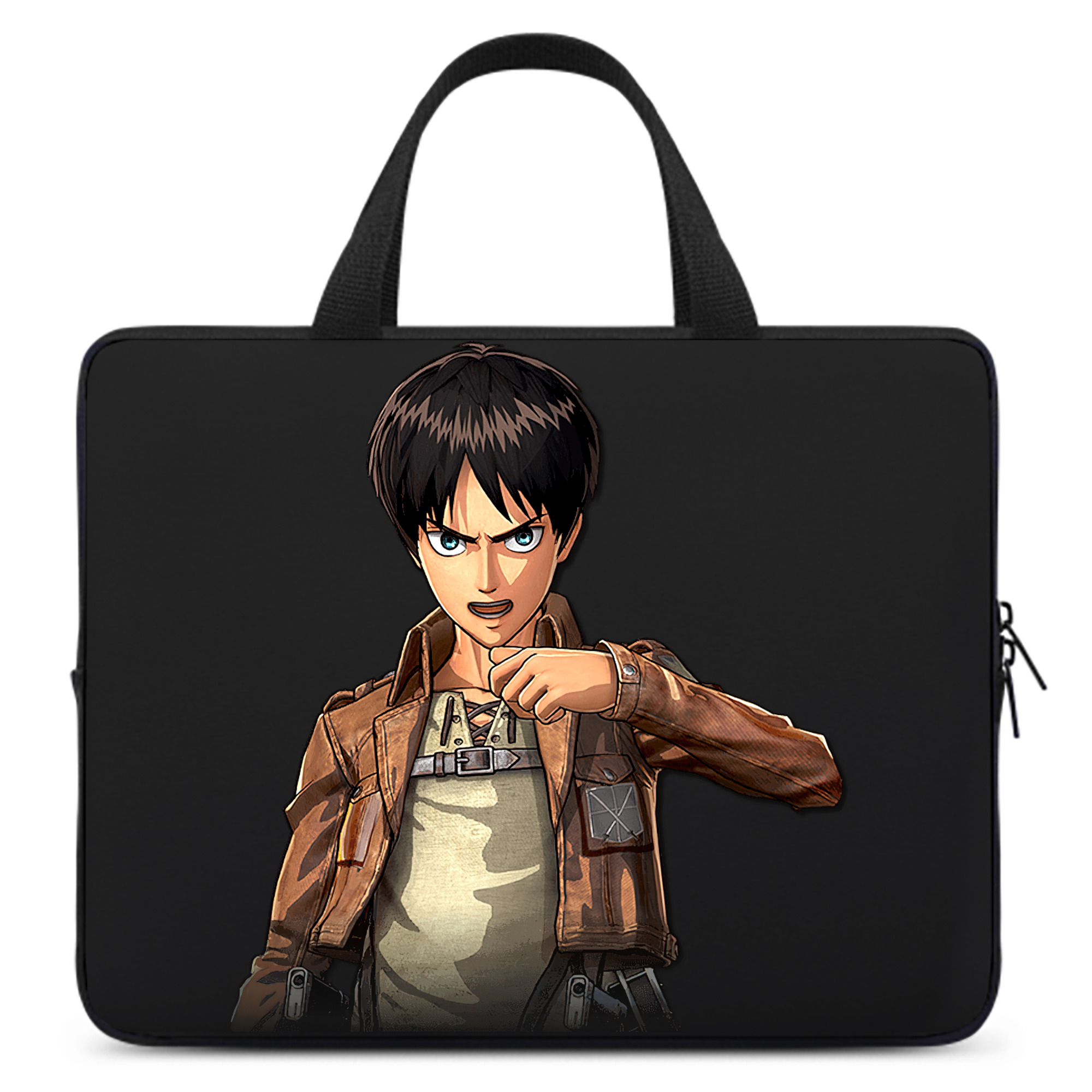 （画像用） 進撃の巨人 エレン･イェーガー Attack on Titan Eren Jäger 手提げノートパソコンバッグ