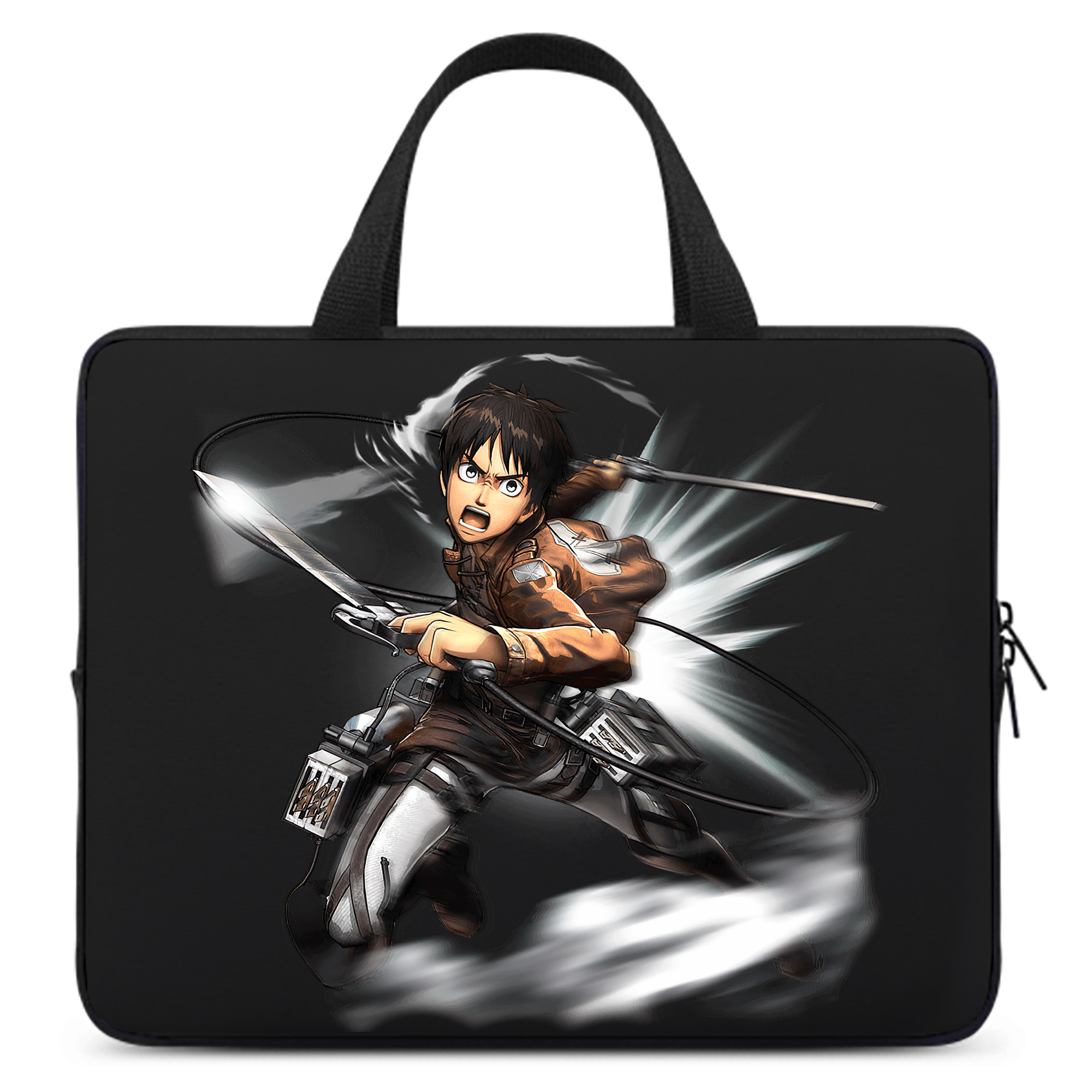（画像用） 進撃の巨人 エレン･イェーガー Attack on Titan Eren Jäger 手提げノートパソコンバッグ