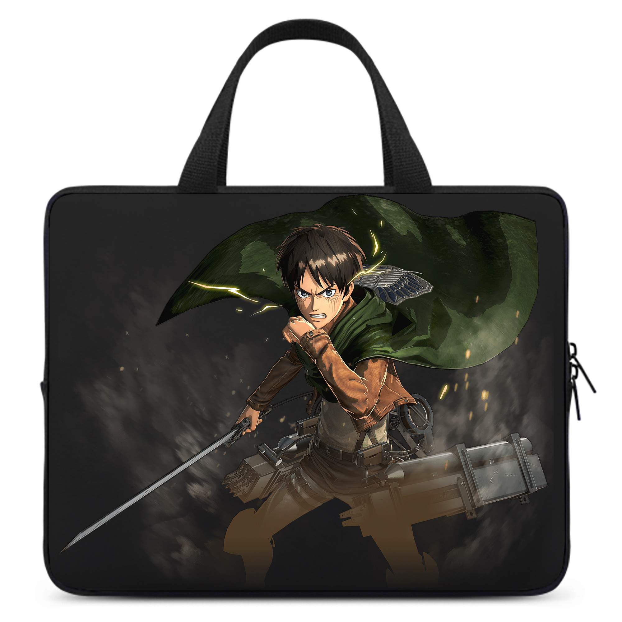 （画像用） 進撃の巨人 エレン･イェーガー Attack on Titan Eren Jäger 手提げノートパソコンバッグ
