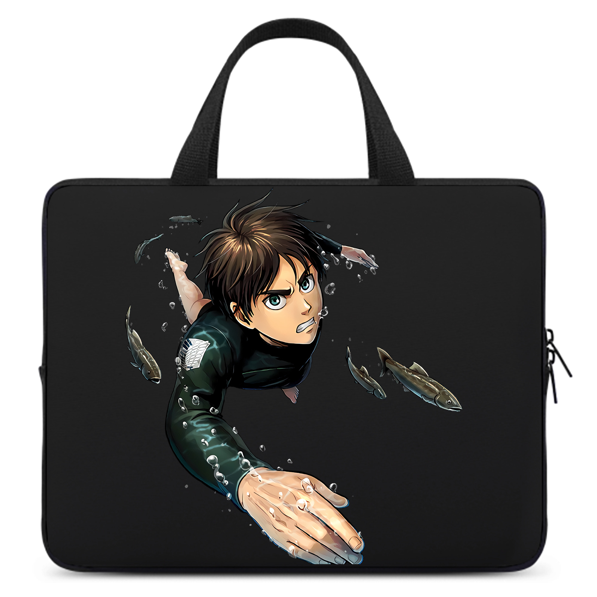 （画像用） 進撃の巨人 エレン･イェーガー Attack on Titan Eren Jäger 手提げノートパソコンバッグ