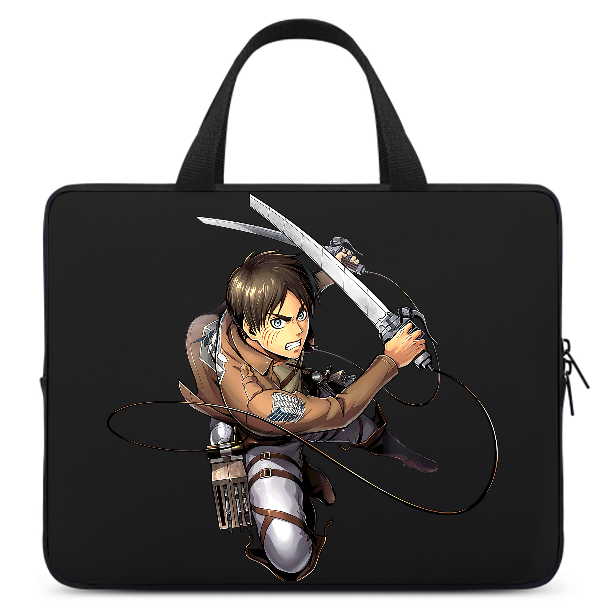（画像用） 進撃の巨人 エレン･イェーガー Attack on Titan Eren Jäger 手提げノートパソコンバッグ