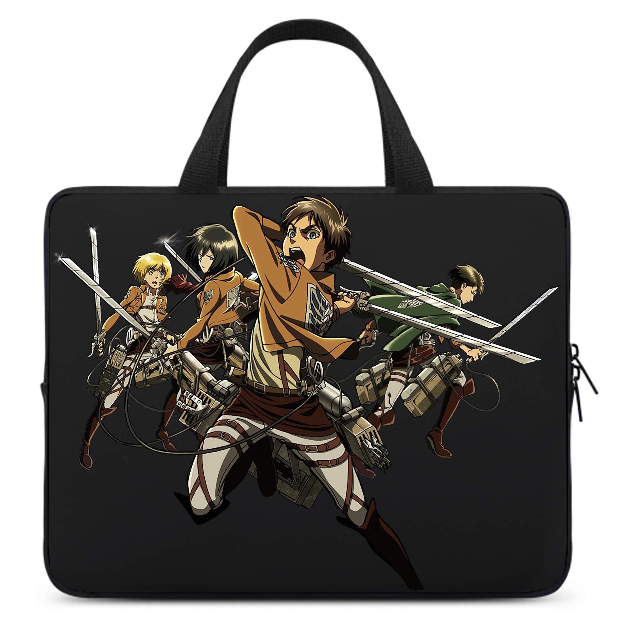 （画像用） 進撃の巨人 エレン･イェーガー Attack on Titan Eren Jäger 手提げノートパソコンバッグ