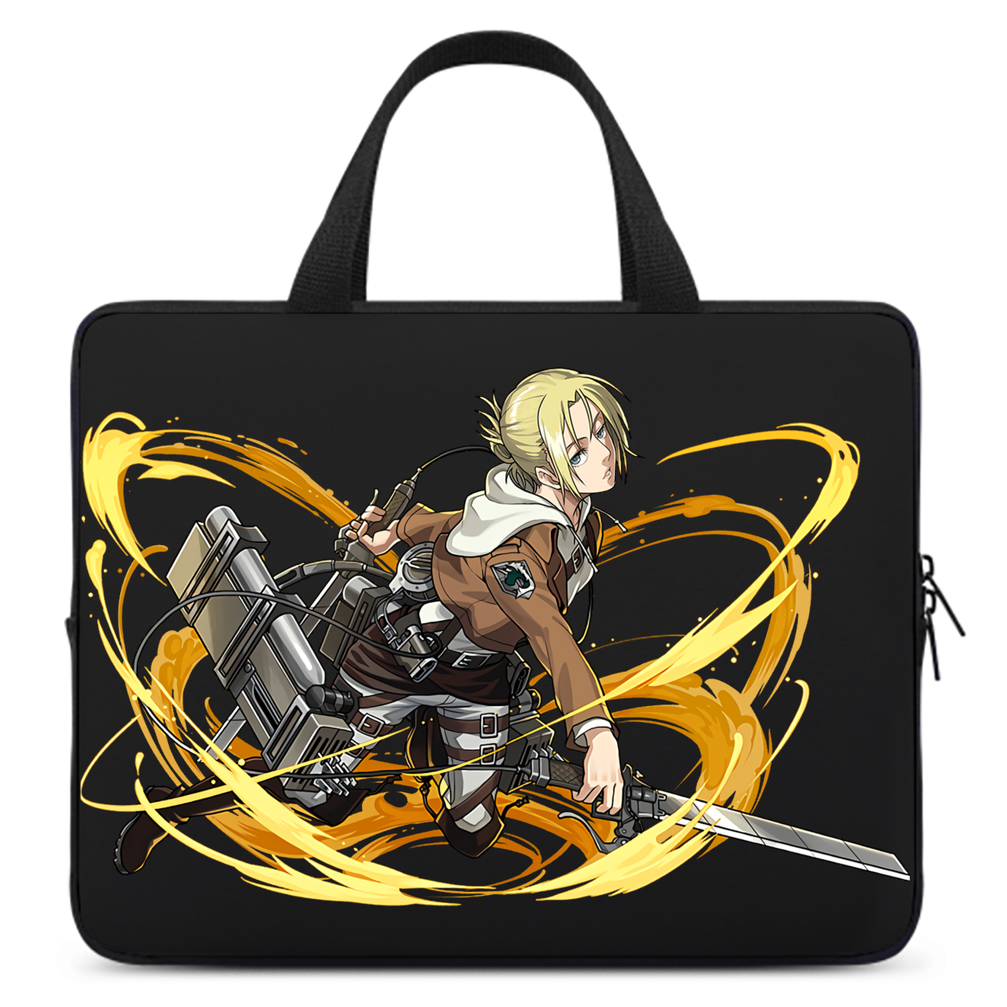 （画像用） 進撃の巨人 アニ・レオンハート Attack on Titan Annie Leonhart 手提げノートパソコンバッグ