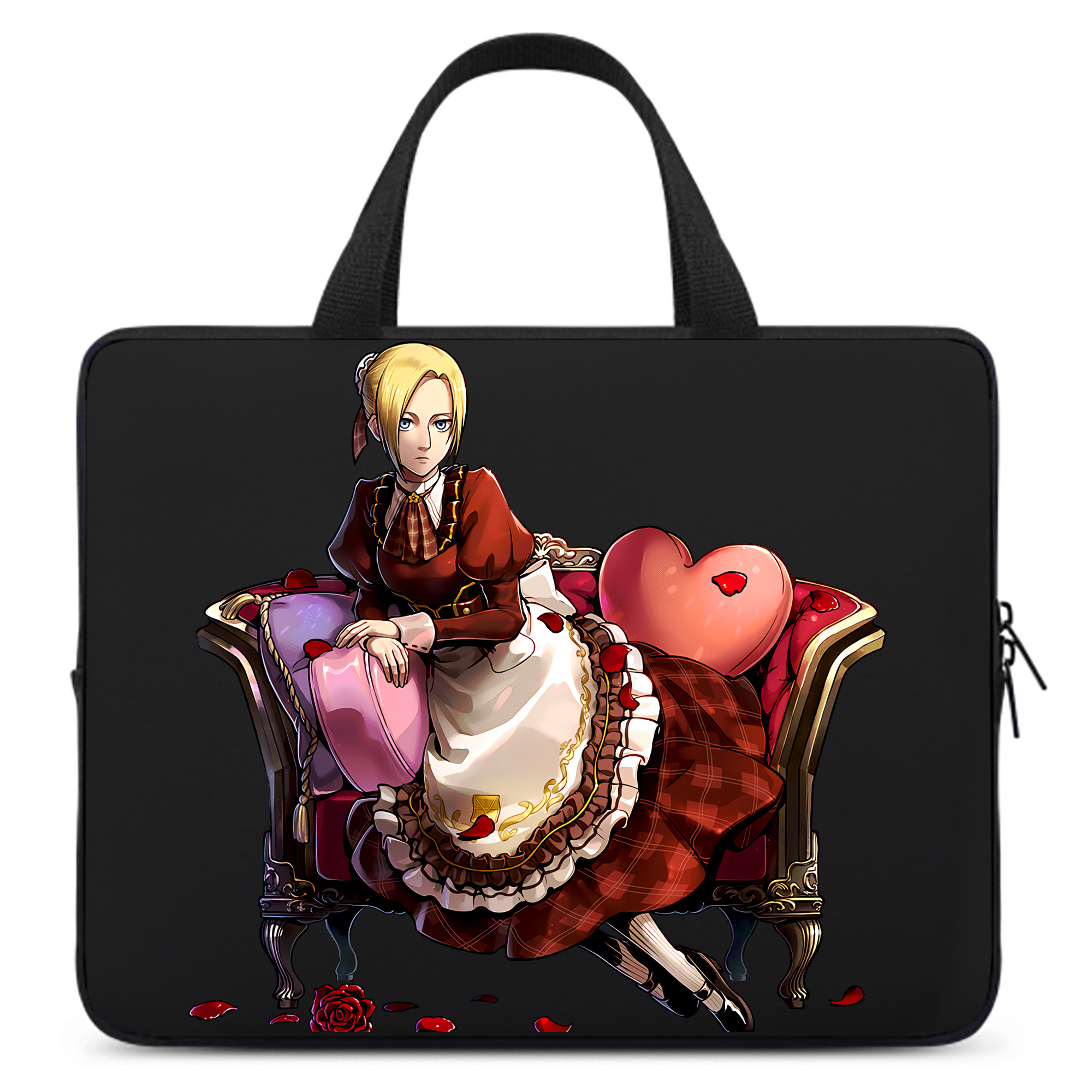 （画像用） 進撃の巨人 アニ・レオンハート Attack on Titan Annie Leonhart 手提げノートパソコンバッグ
