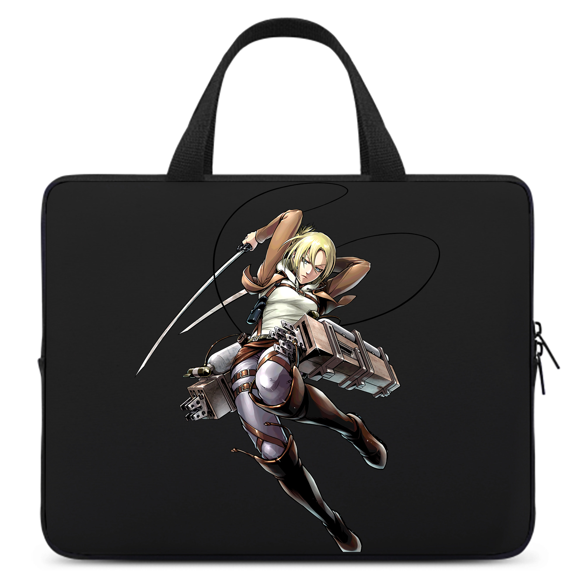 （画像用） 進撃の巨人 アニ・レオンハート Attack on Titan Annie Leonhart 手提げノートパソコンバッグ