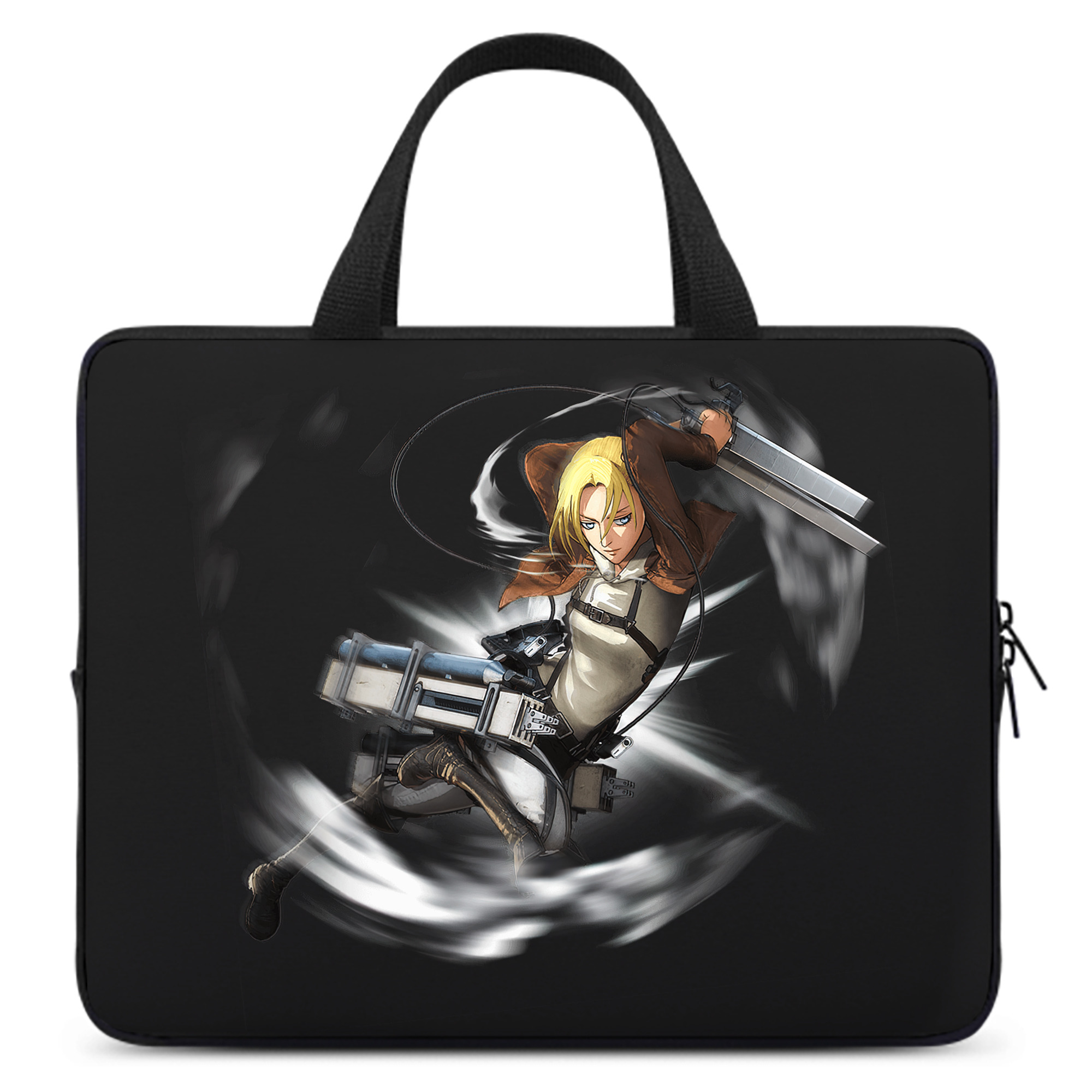 （画像用） 進撃の巨人 アニ・レオンハート Attack on Titan Annie Leonhart 手提げノートパソコンバッグ