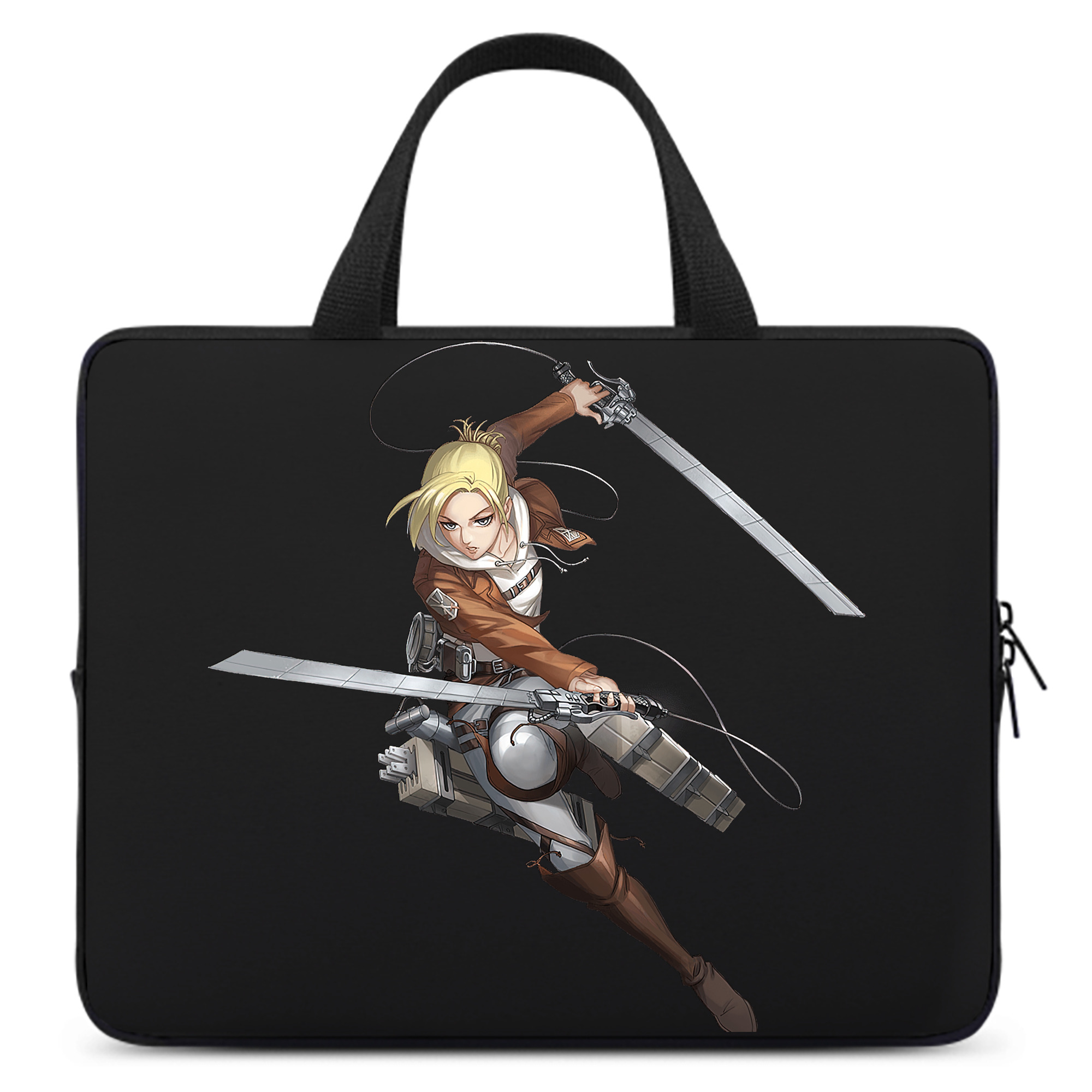 （画像用） 進撃の巨人 アニ・レオンハート Attack on Titan Annie Leonhart 手提げノートパソコンバッグ