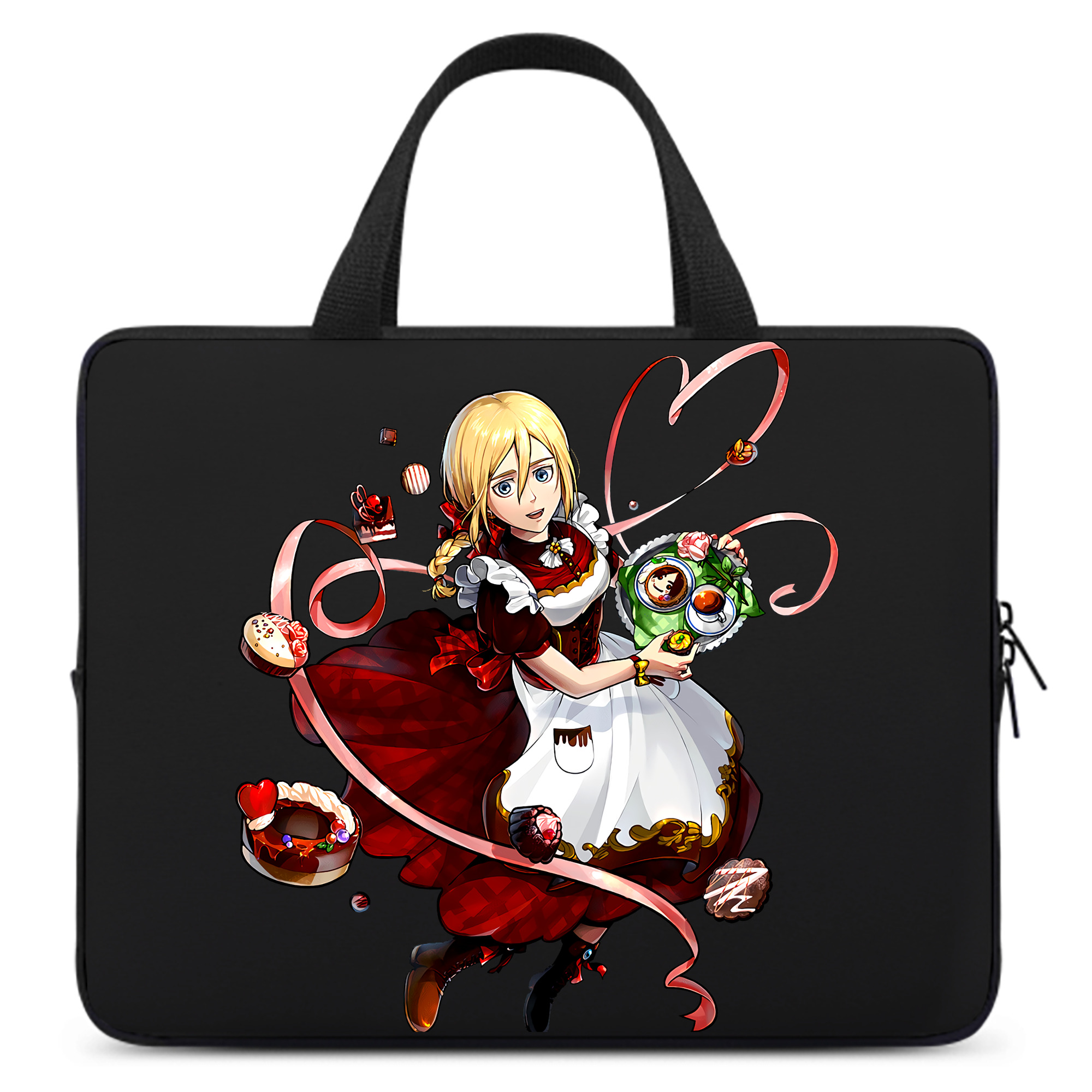 （画像用） 進撃の巨人 クリスタ·レンズ Attack on Titan Christa Lenz 手提げノートパソコンバッグ