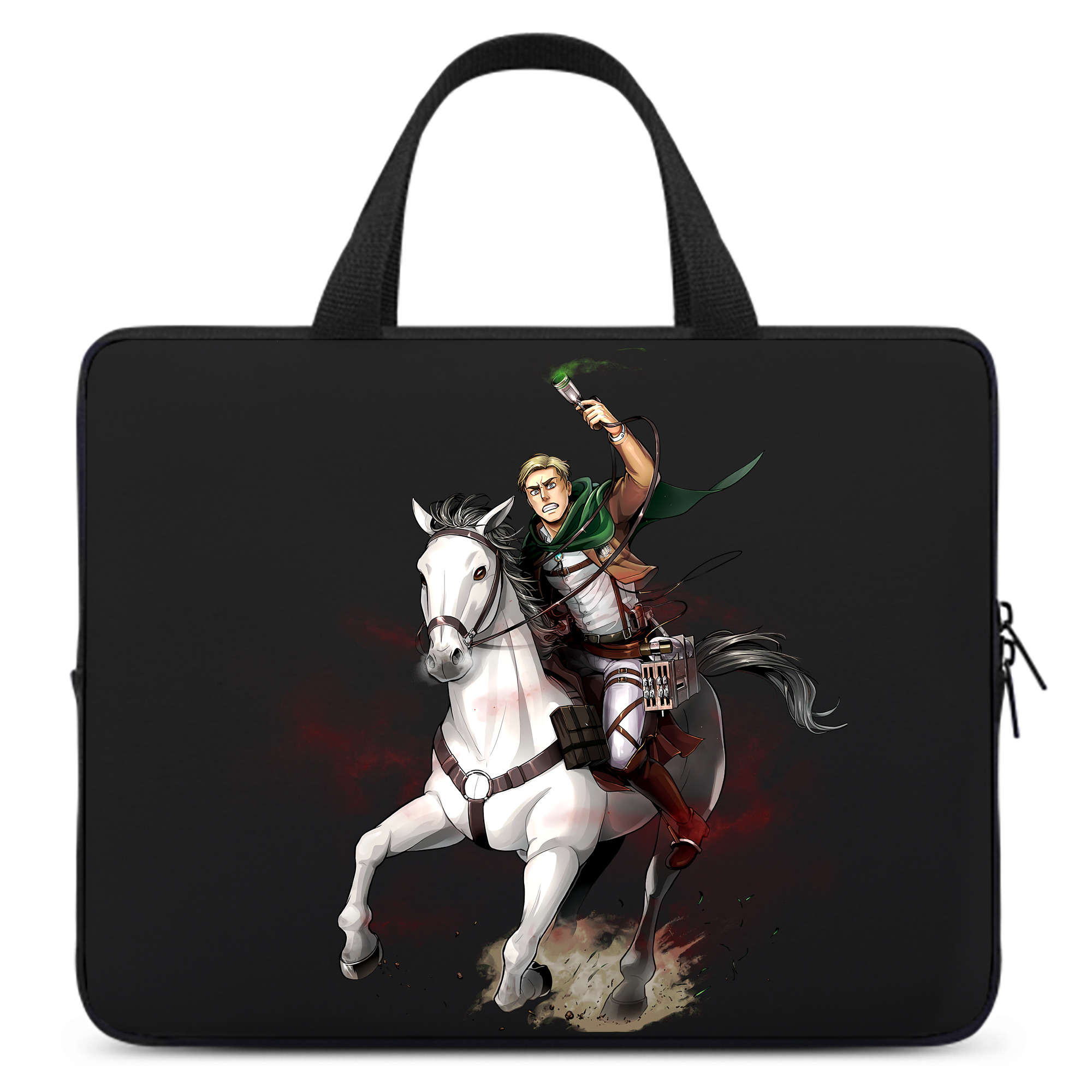 （画像用） 進撃の巨人 エルヴィン・スミス Attack on Titan Erwin Smith 手提げノートパソコンバッグ