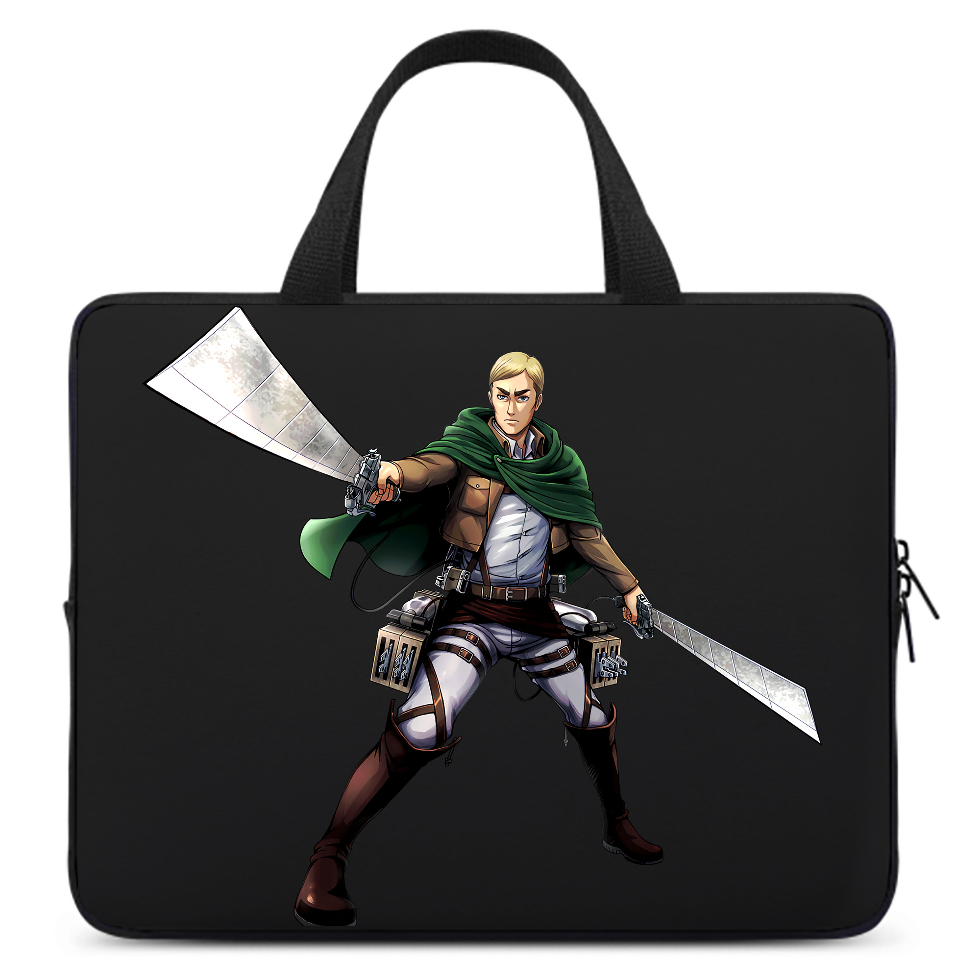 （画像用） 進撃の巨人 エルヴィン・スミス Attack on Titan Erwin Smith 手提げノートパソコンバッグ
