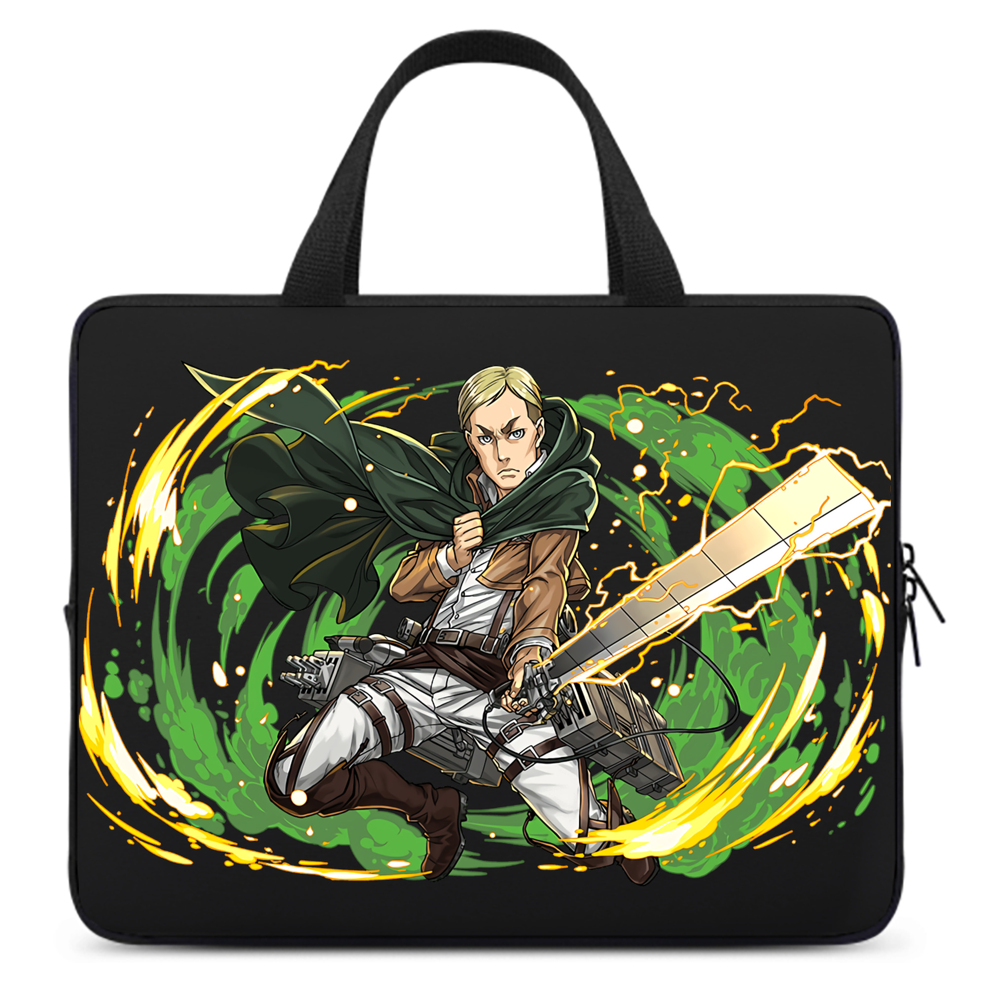 （画像用） 進撃の巨人 エルヴィン・スミス Attack on Titan Erwin Smith 手提げノートパソコンバッグ