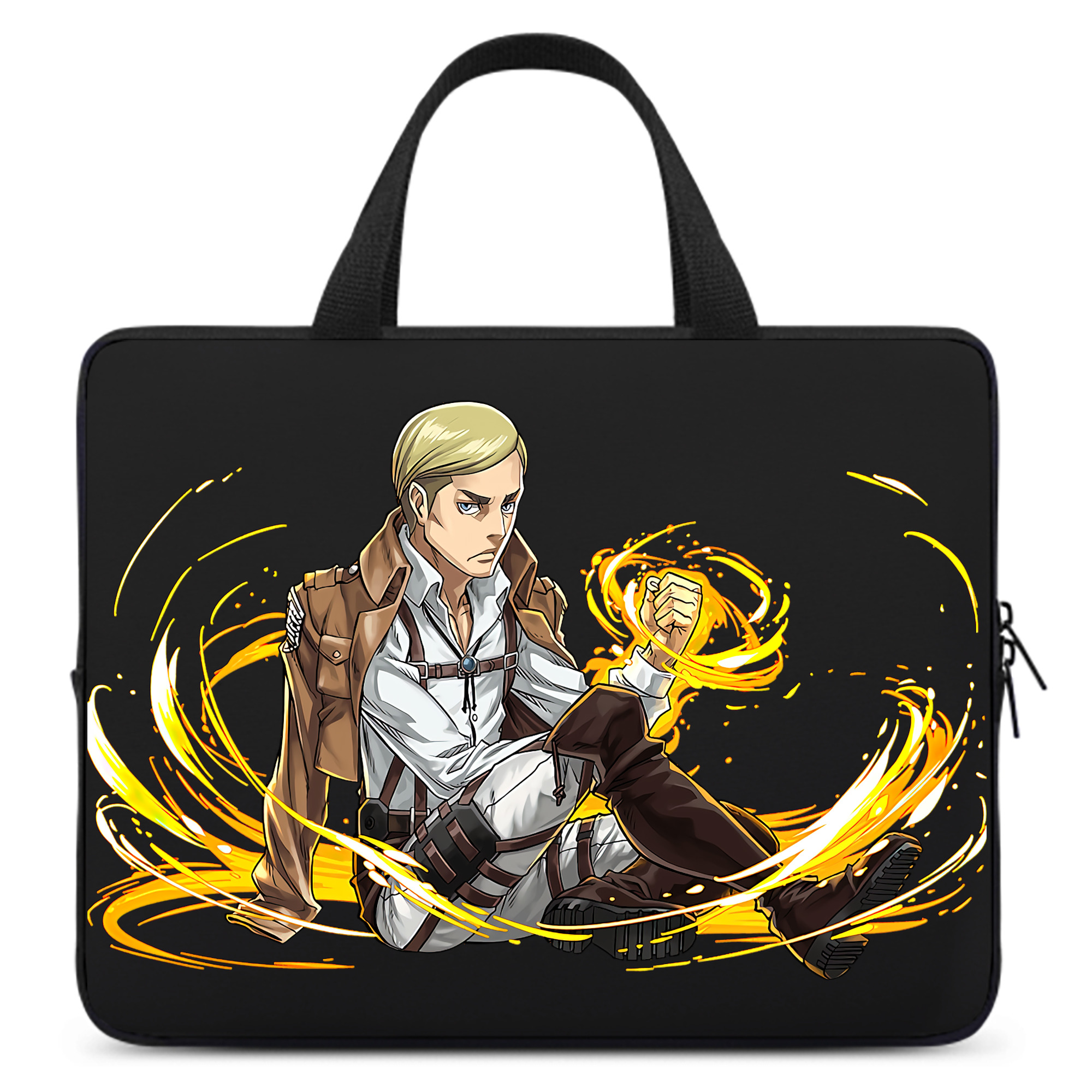 （画像用） 進撃の巨人 エルヴィン・スミス Attack on Titan Erwin Smith 手提げノートパソコンバッグ