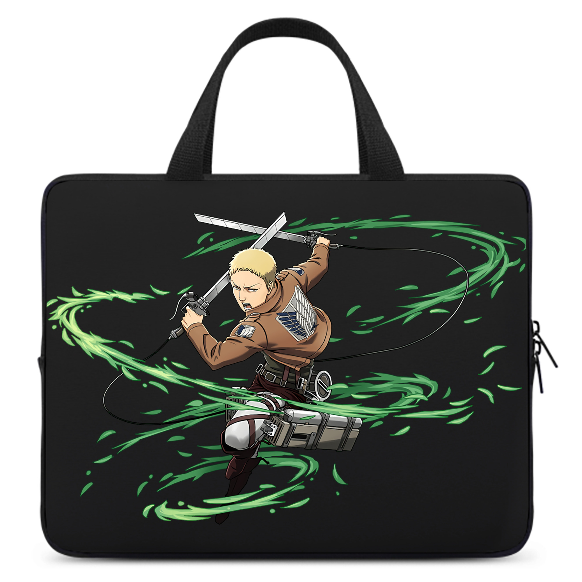 （画像用） 進撃の巨人 ライナー・ブラウン Attack on Titan Reiner Braun 手提げノートパソコンバッグ