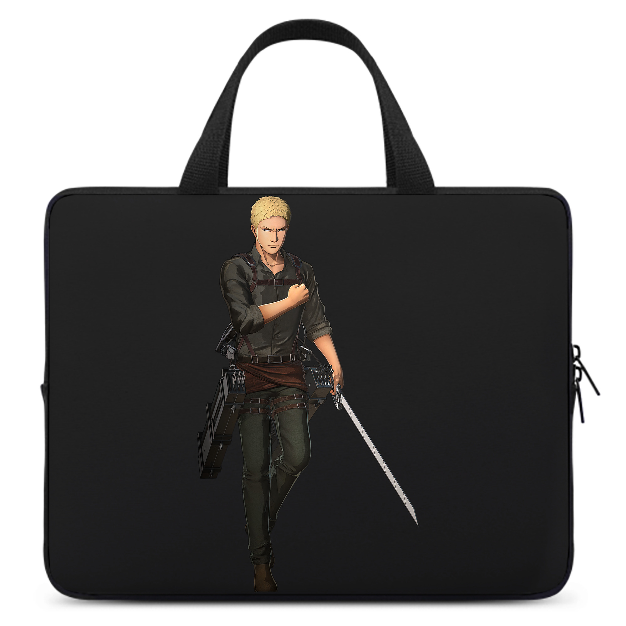 （画像用） 進撃の巨人 ライナー・ブラウン Attack on Titan Reiner Braun 手提げノートパソコンバッグ
