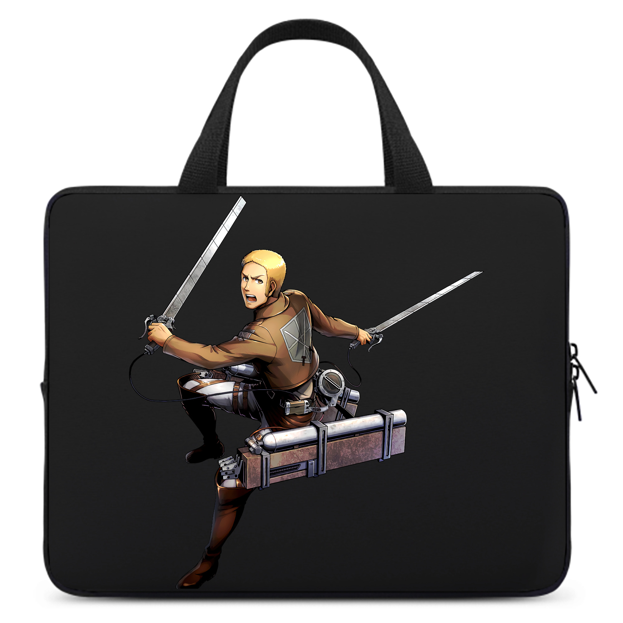 （画像用） 進撃の巨人 ライナー・ブラウン Attack on Titan Reiner Braun 手提げノートパソコンバッグ