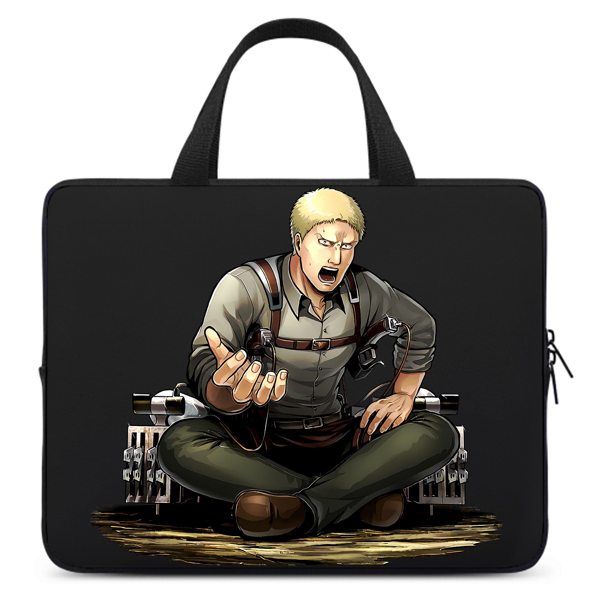 （画像用） 進撃の巨人 ライナー・ブラウン Attack on Titan Reiner Braun 手提げノートパソコンバッグ