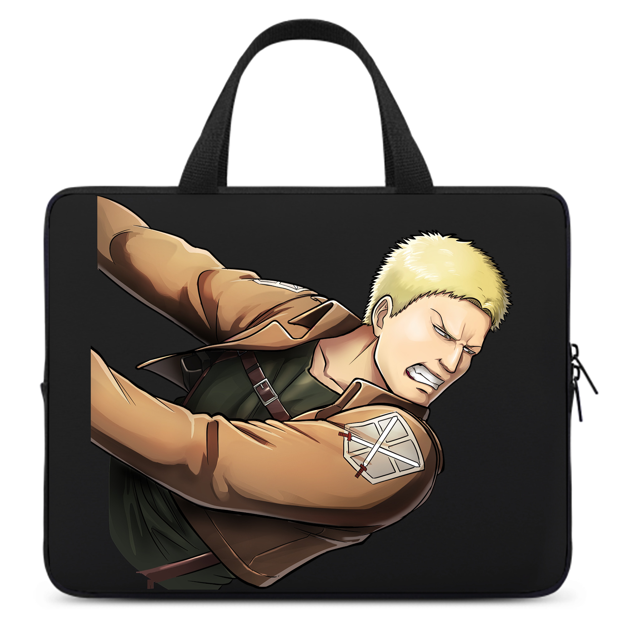 （画像用） 進撃の巨人 ライナー・ブラウン Attack on Titan Reiner Braun 手提げノートパソコンバッグ
