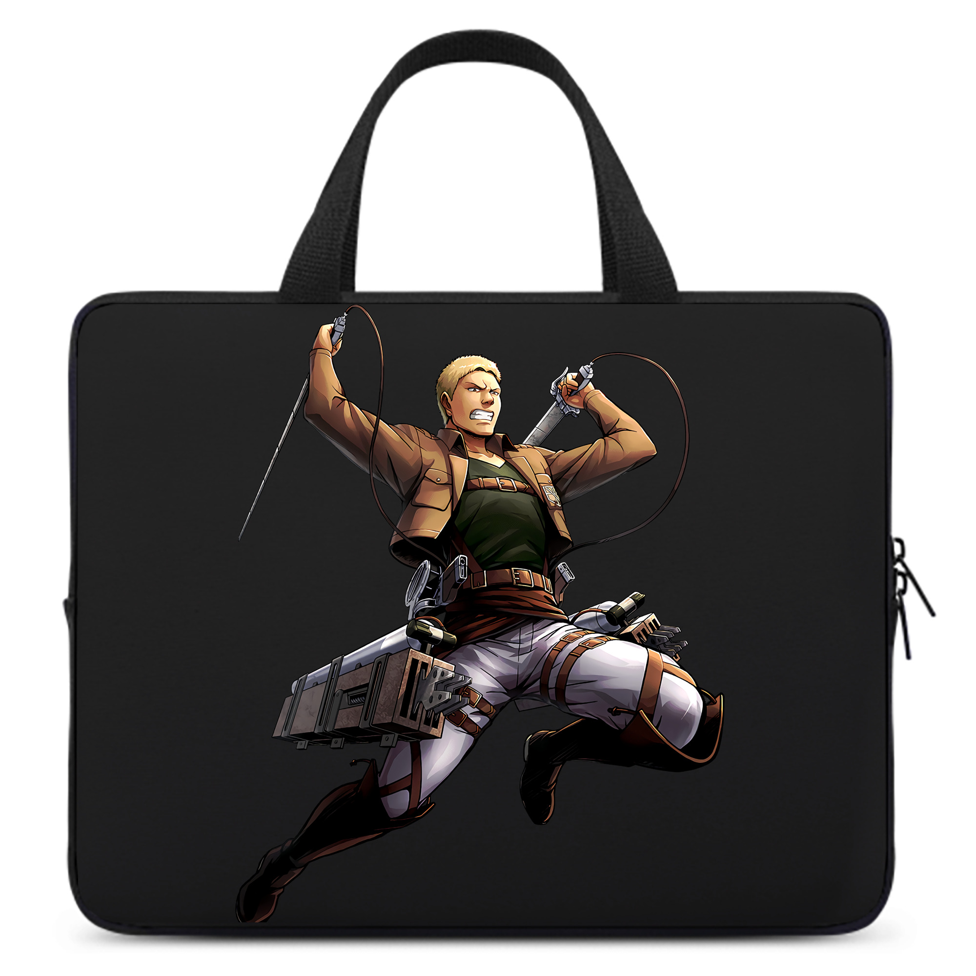 （画像用） 進撃の巨人 ライナー・ブラウン Attack on Titan Reiner Braun 手提げノートパソコンバッグ