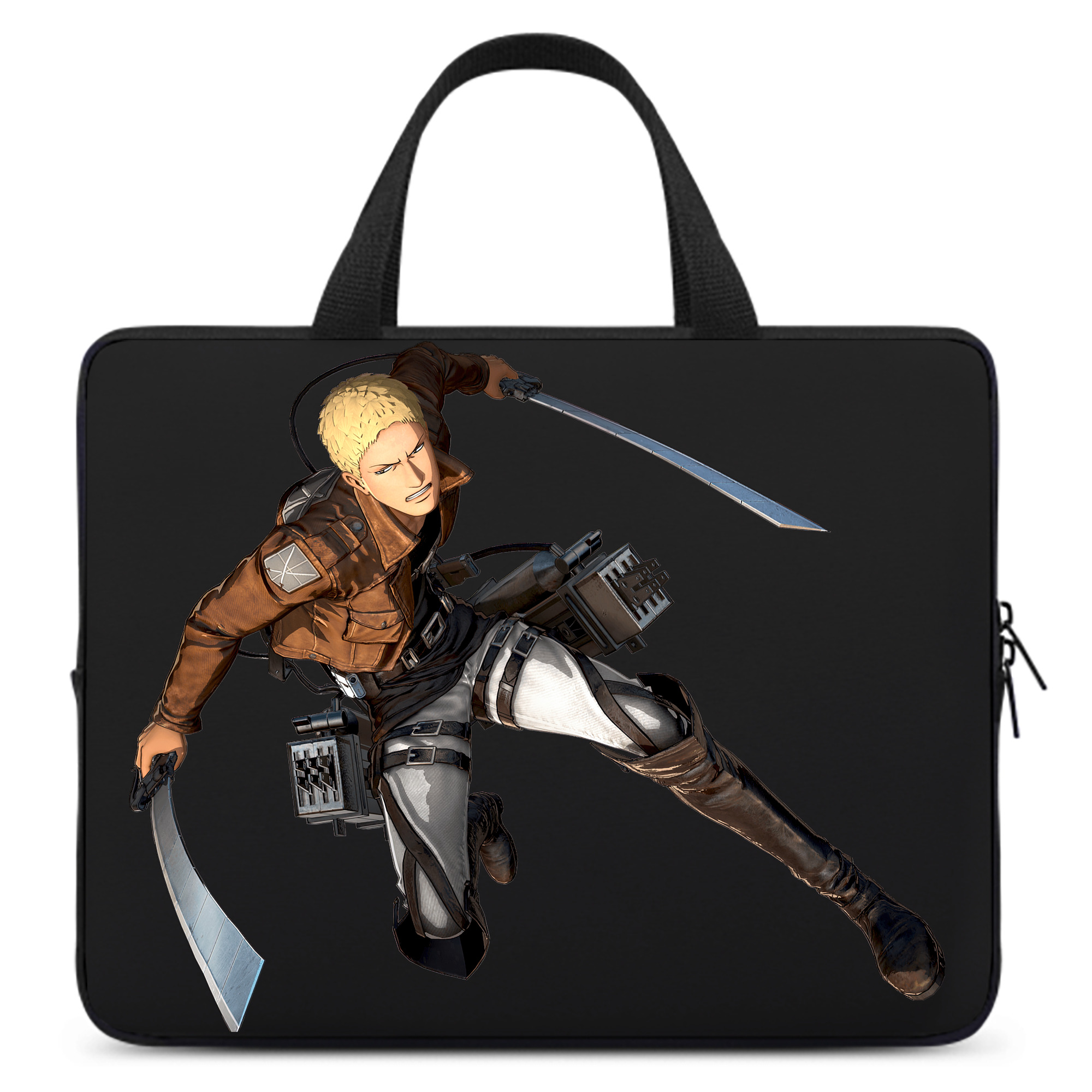 （画像用） 進撃の巨人 ライナー・ブラウン Attack on Titan Reiner Braun 手提げノートパソコンバッグ