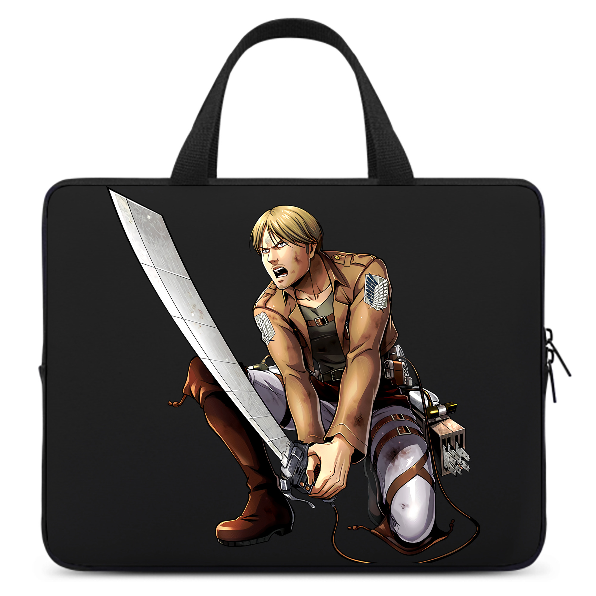 （画像用） 進撃の巨人 ミケ·ザカリアス Attack on Titan Mike Zakarius 手提げノートパソコンバッグ